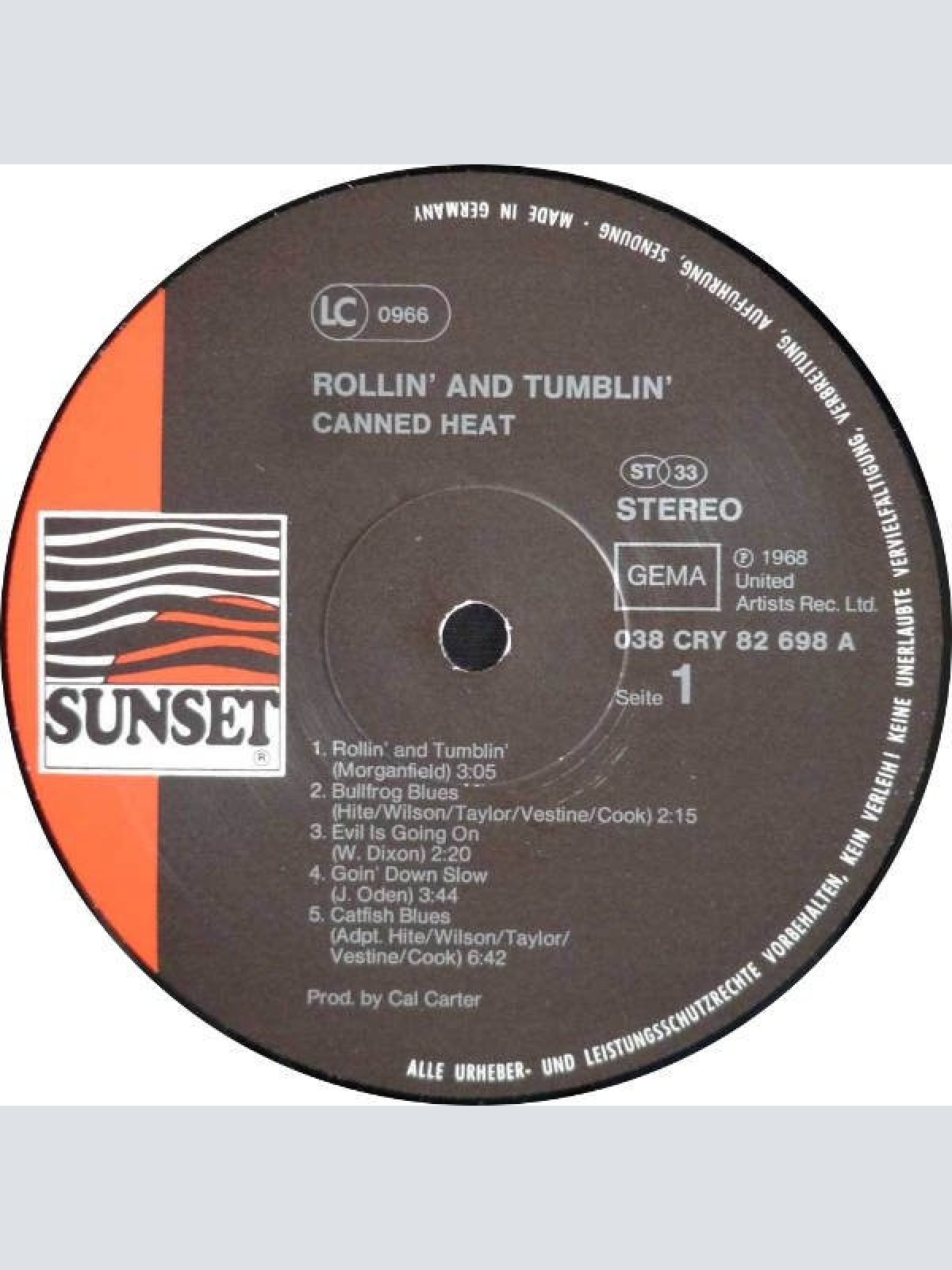 Vinyl / Canned Heat - Rollin’ And Tumblin’