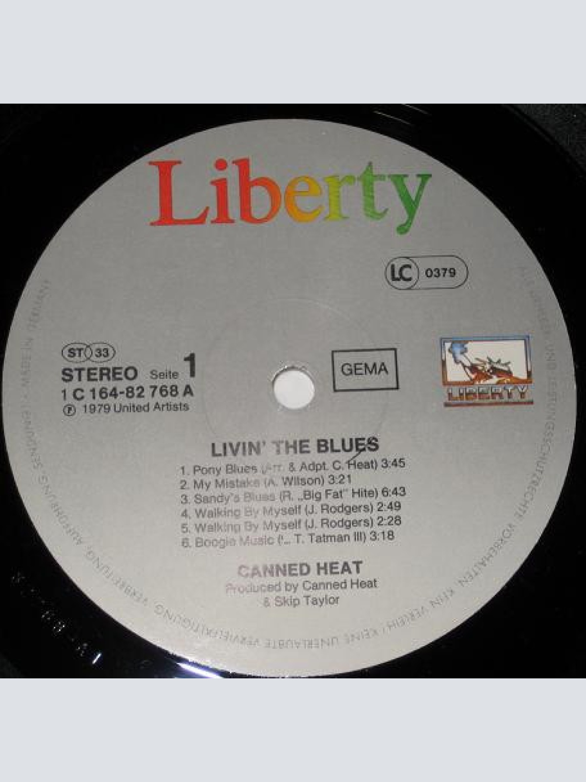 Vinyl / Canned Heat - Living The Blues