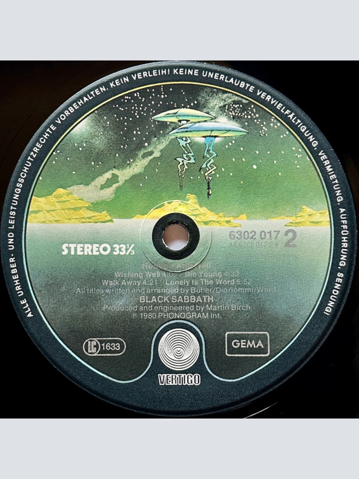 Vinyl / Black Sabbath - Heaven And Hell