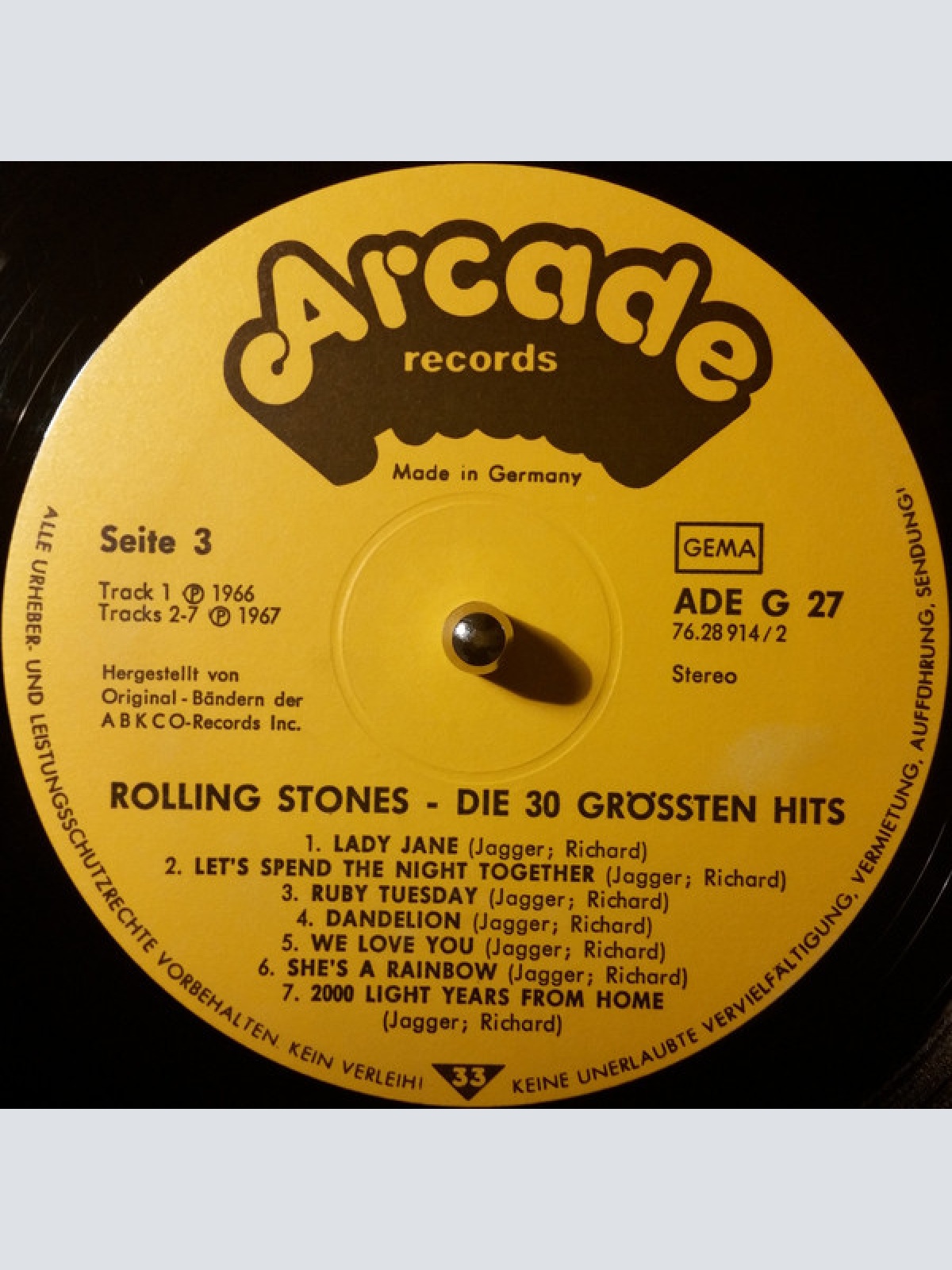 Vinyl / Rolling Stones* - Die 30 Größten Hits In Originalaufnahmen