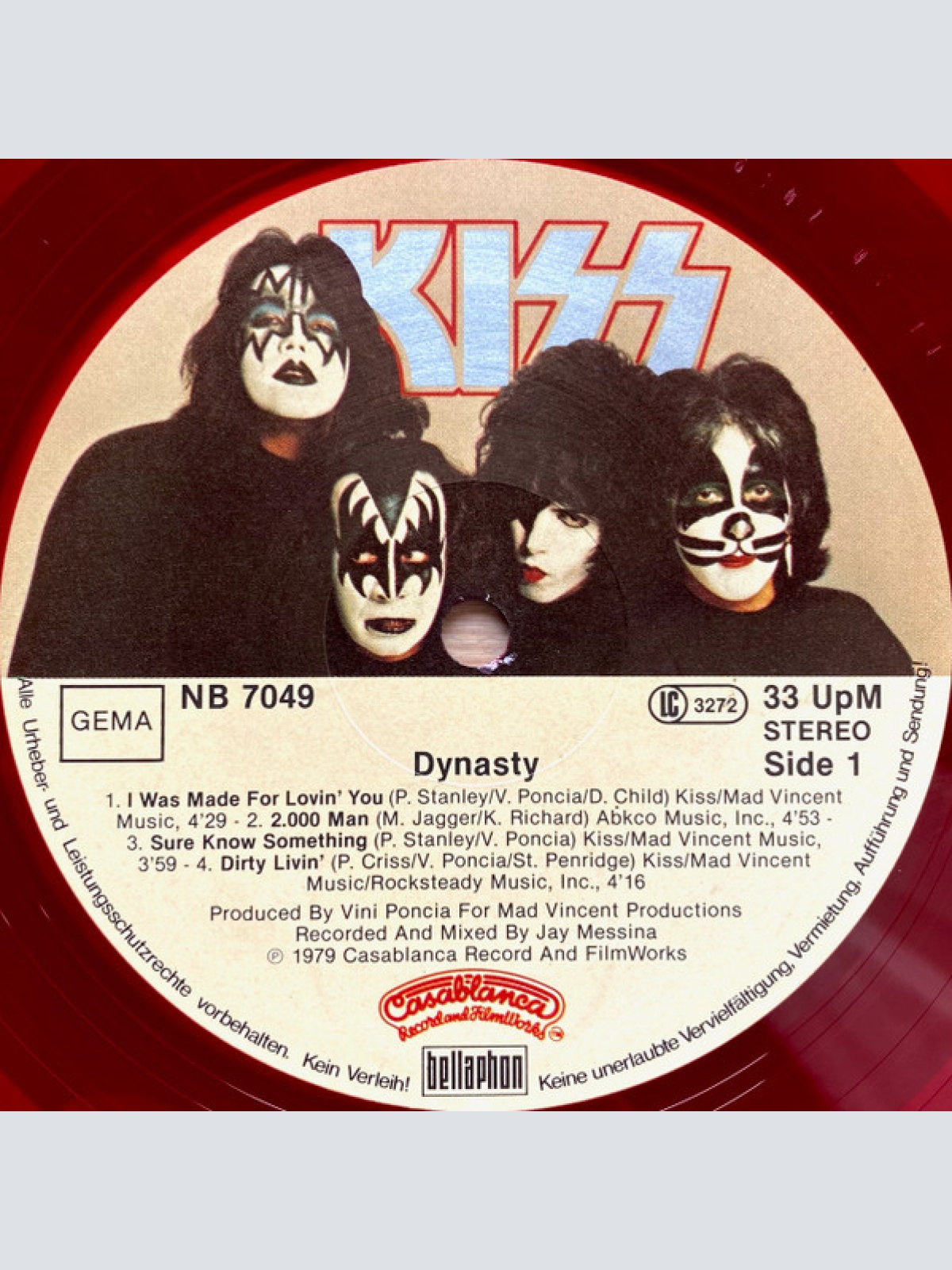 Vinyl / Kiss - Dynasty
