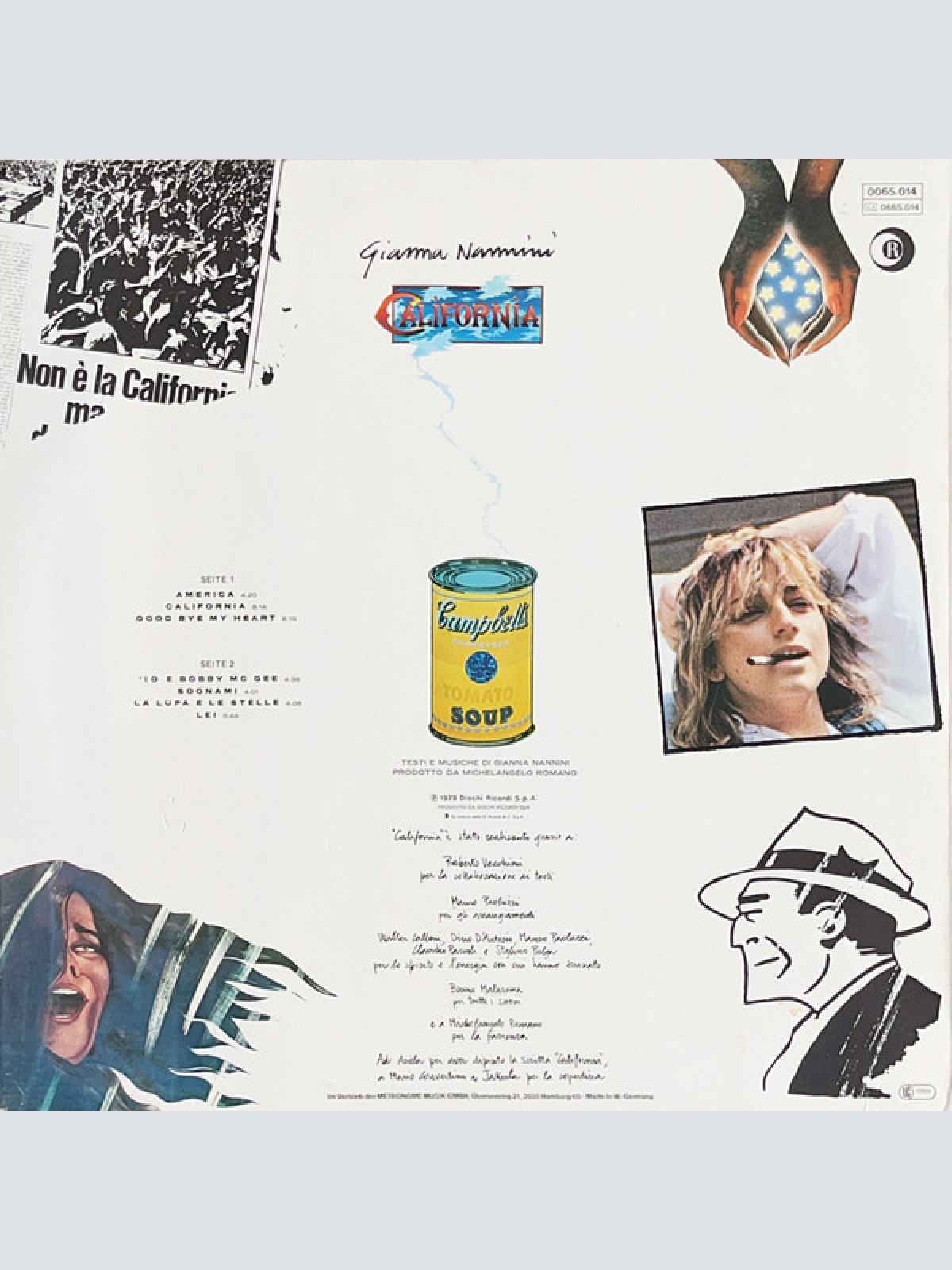 Vinyl / Gianna Nannini - California