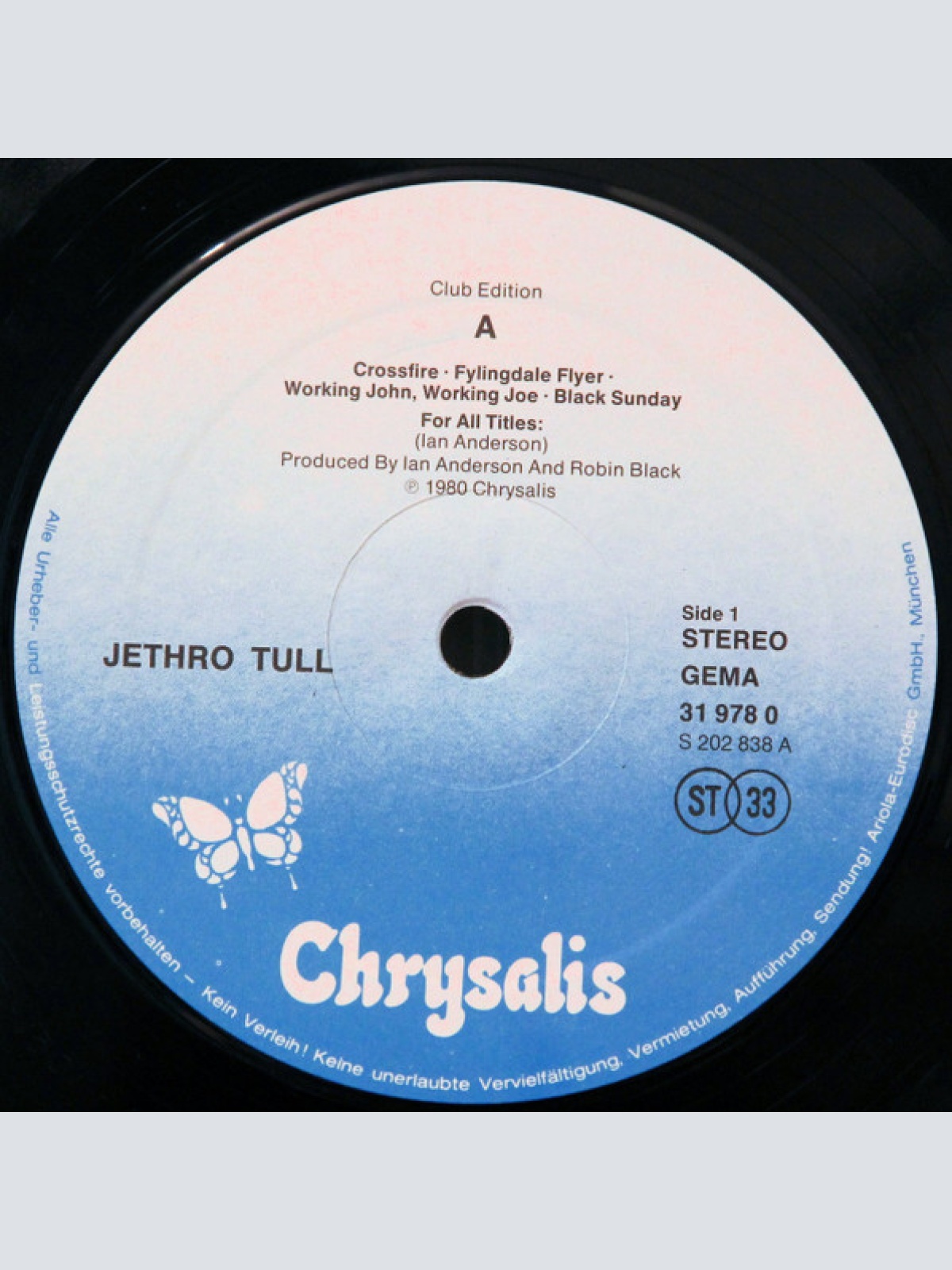 Vinyl / Jethro Tull - A