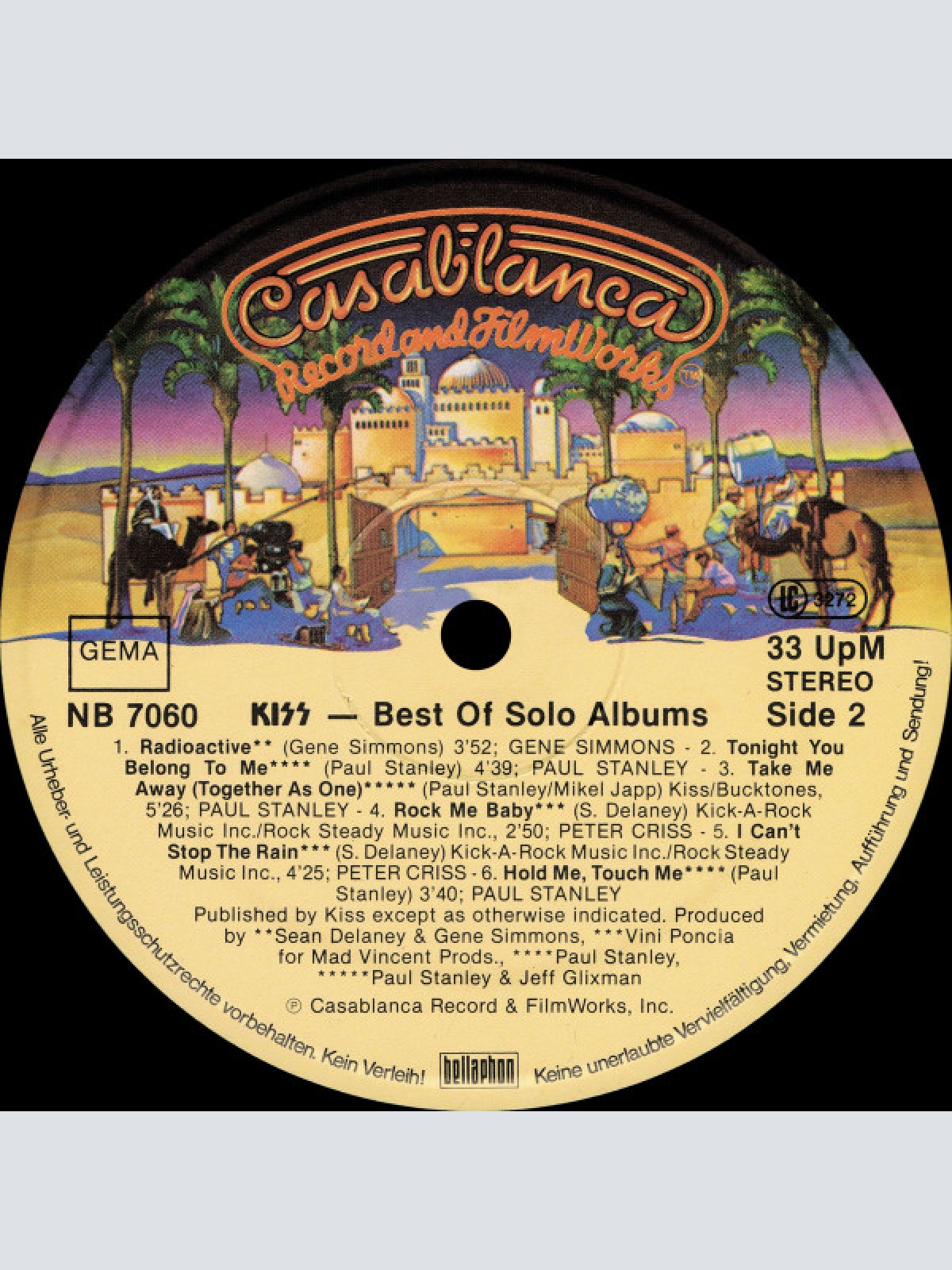 Vinyl / Kiss - Best Of Solo Albums