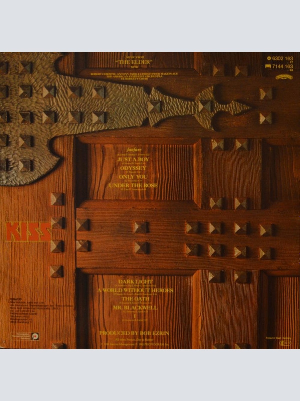 Vinyl / Kiss - (Music From) The Elder