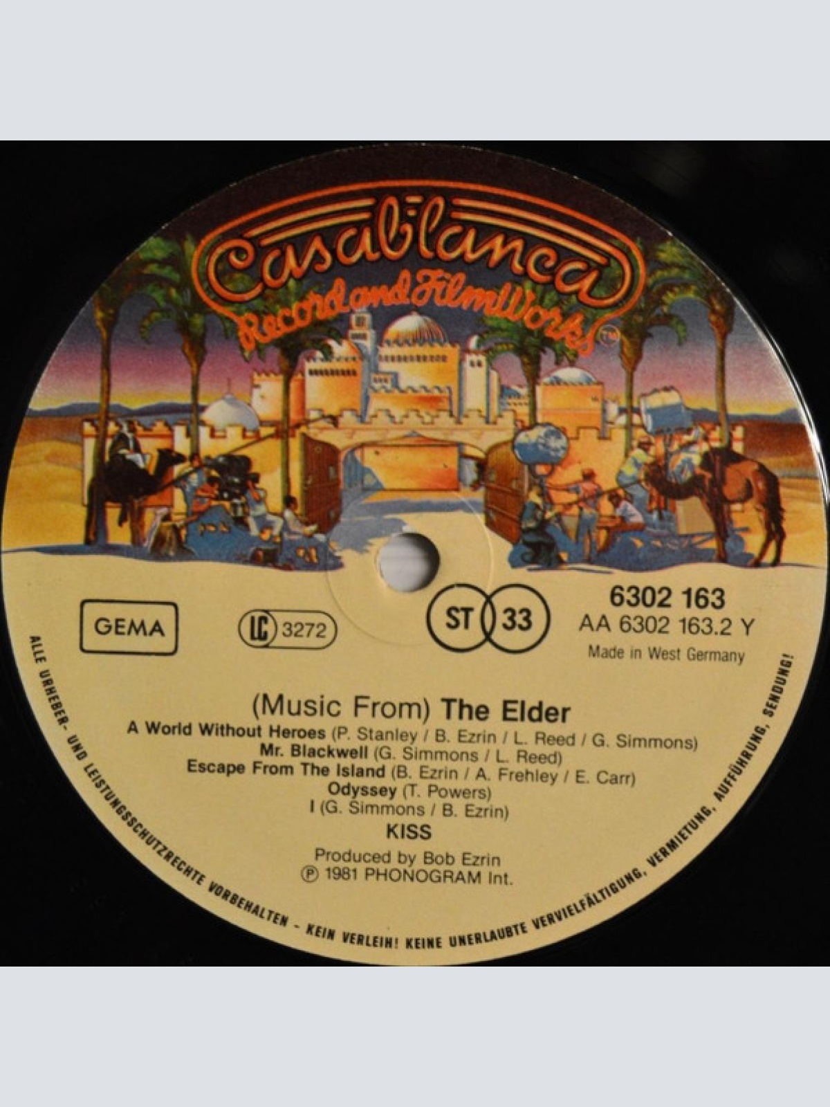 Vinyl / Kiss - (Music From) The Elder