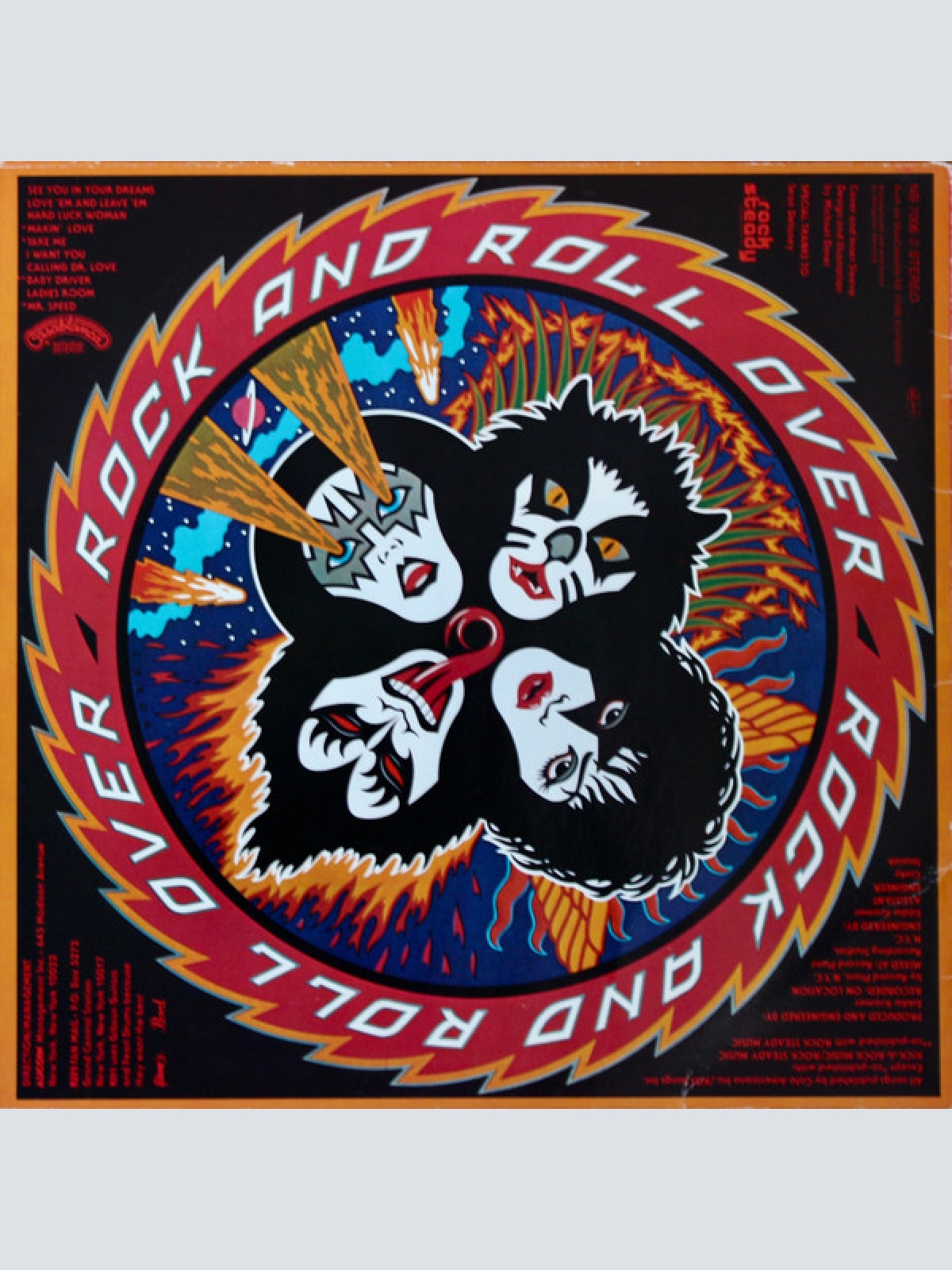 Vinyl / Kiss - Rock And Roll Over