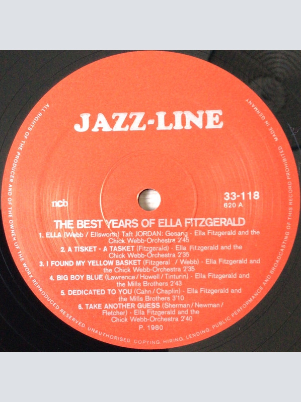 Vinyl / Various - Jazz History 10 LPs Vol. II