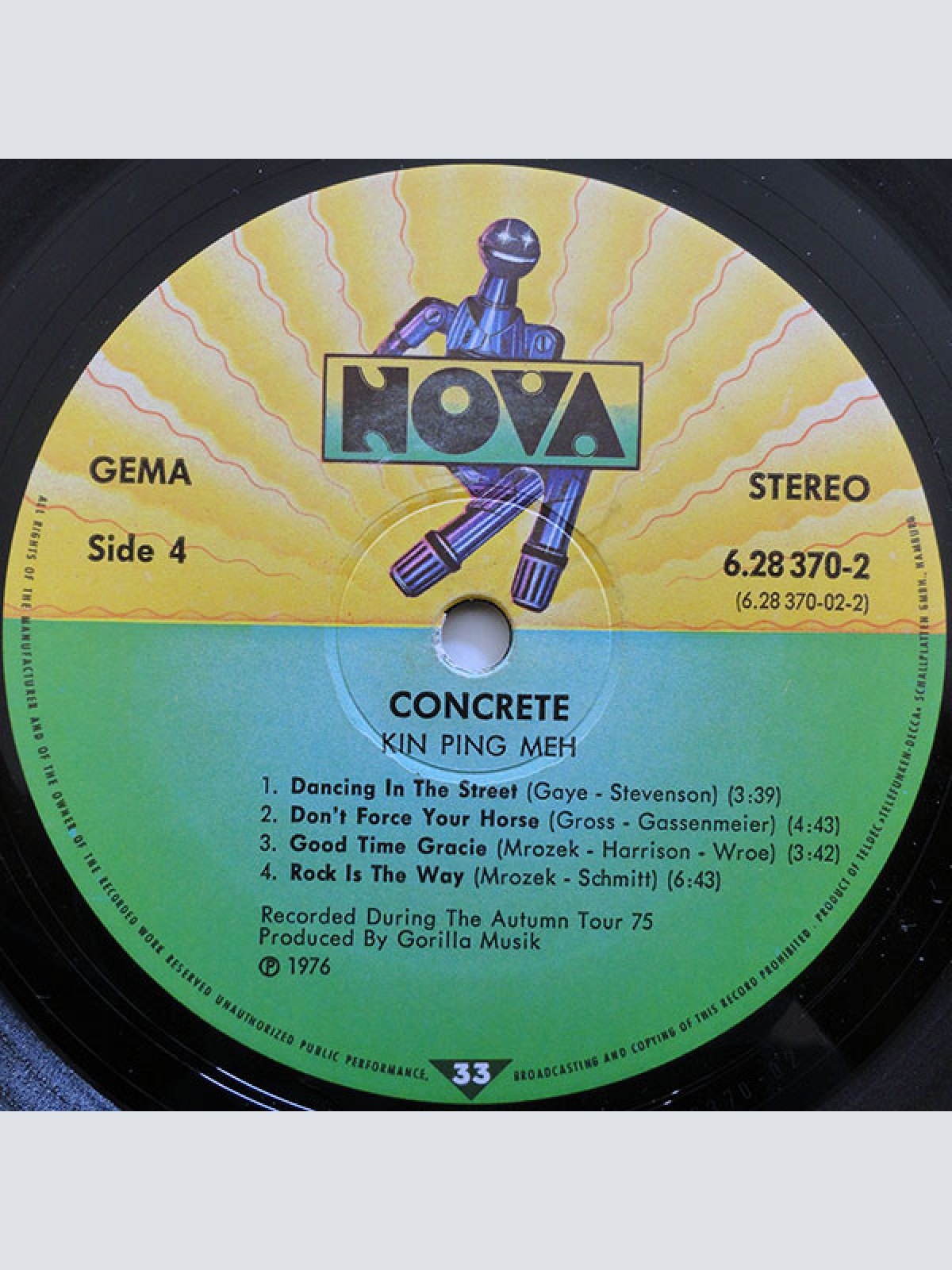 Vinyl / Kin Ping Meh - Concrete