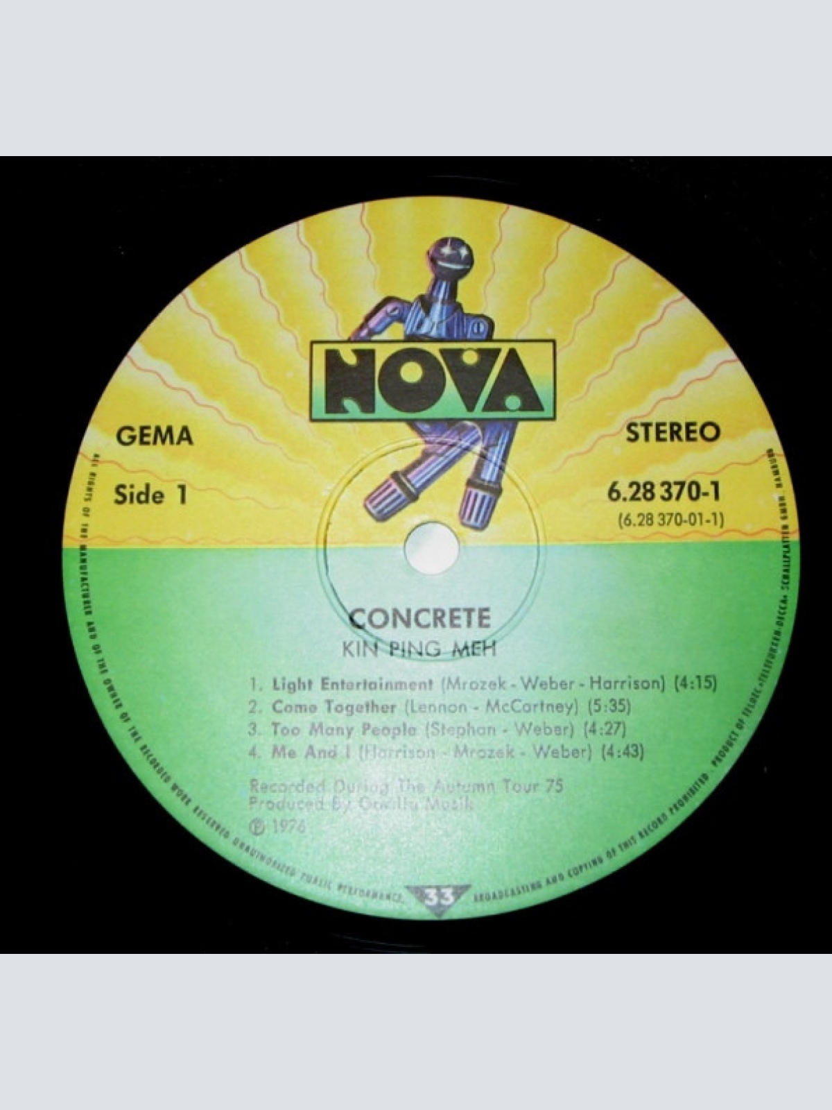 Vinyl / Kin Ping Meh - Concrete