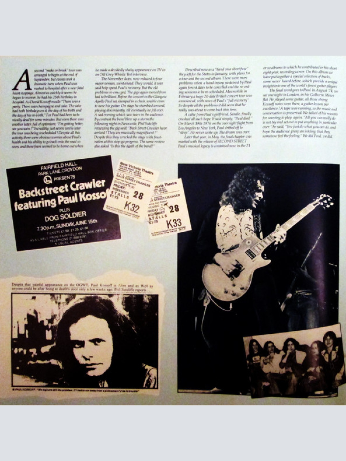 Vinyl / Paul Kossoff - Blue Soul
