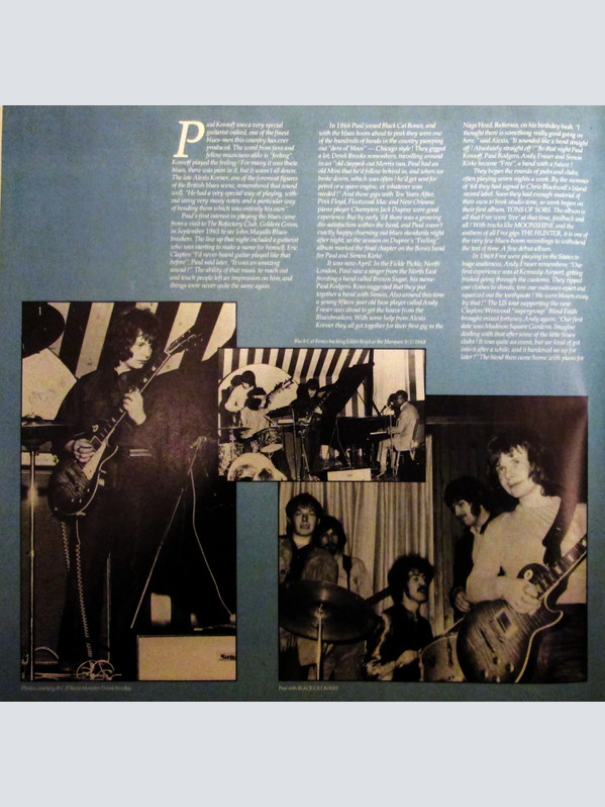 Vinyl / Paul Kossoff - Blue Soul