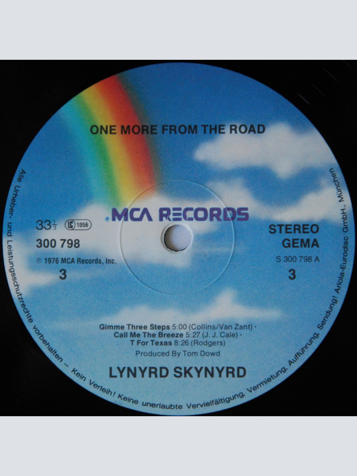 Vinyl / Lynyrd Skynyrd - One More From The Road
