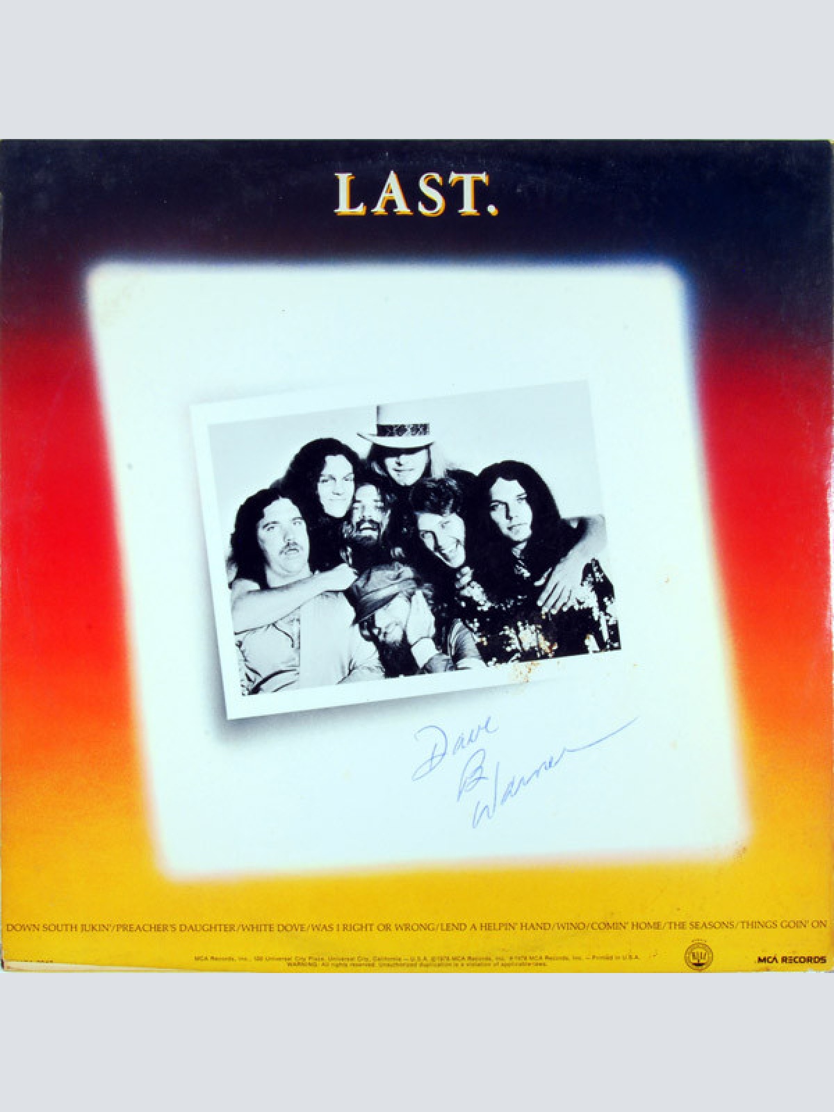 Vinyl / Lynyrd Skynyrd - Skynyrd's First And... Last