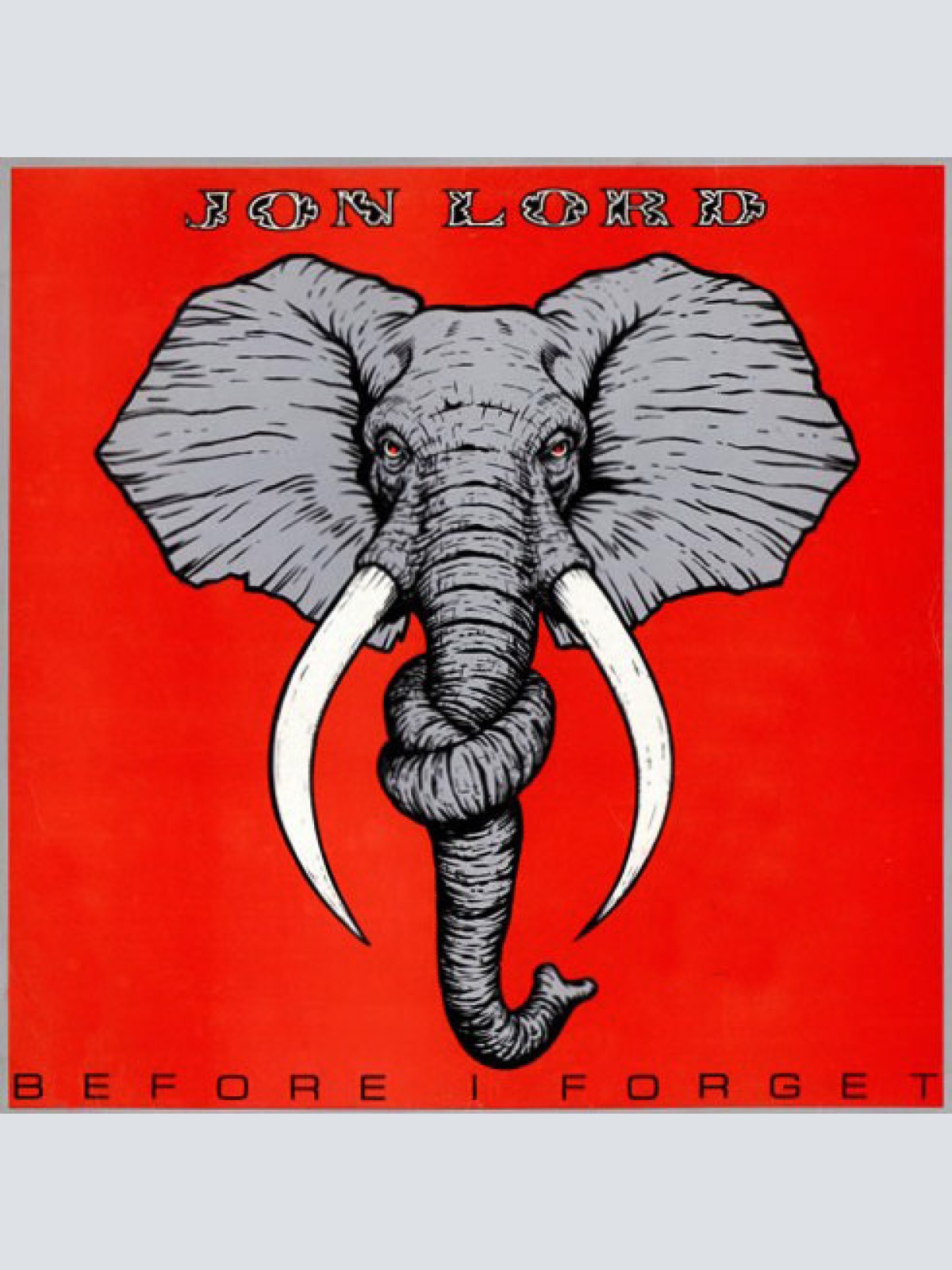 Vinyl / Jon Lord - Before I Forget