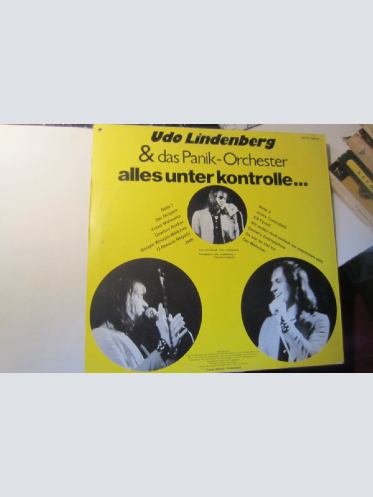 Vinyl / Udo Lindenberg & Das Panikorchester* - Alles Unter Kontrolle...
