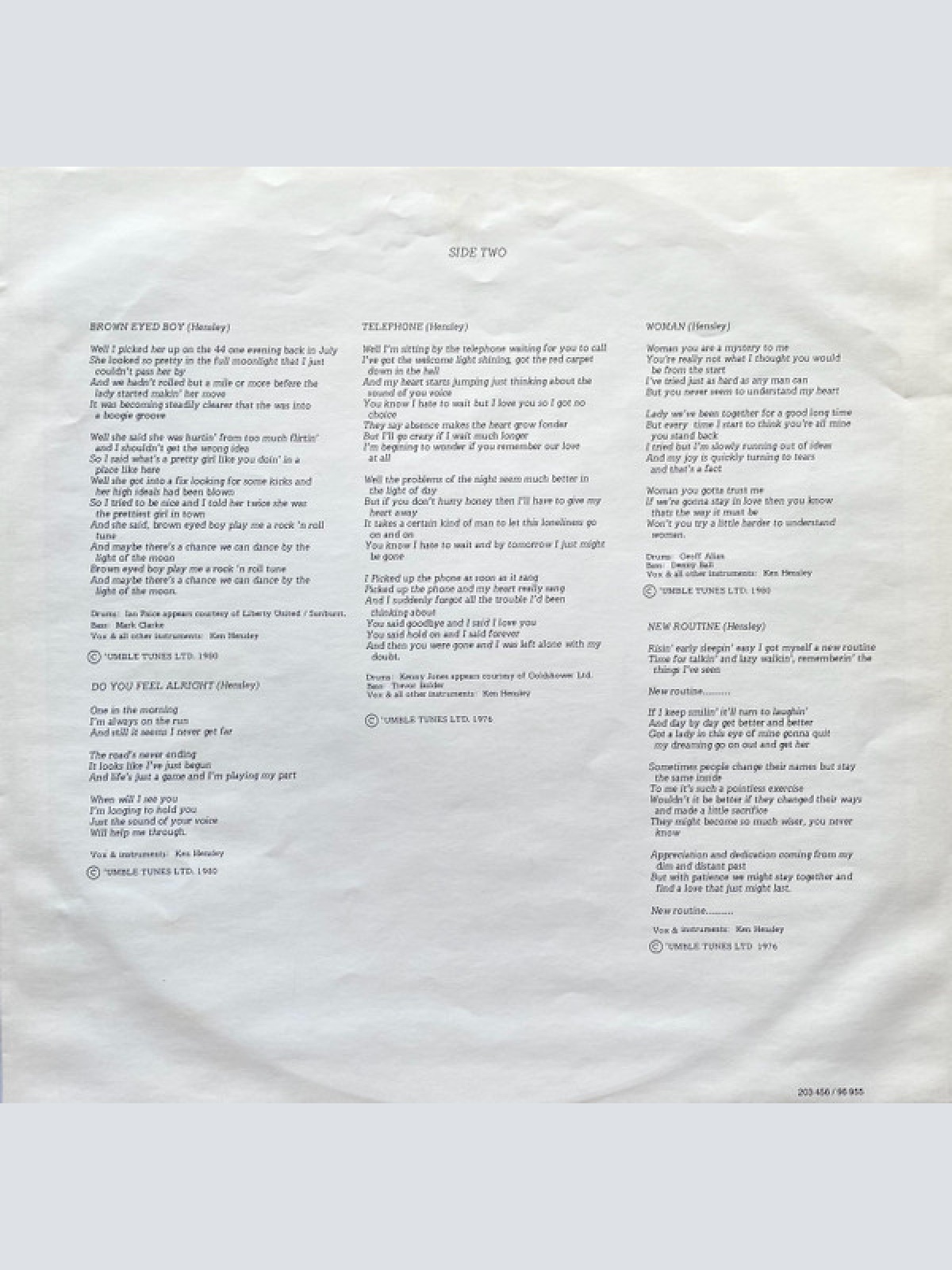 Vinyl / Ken Hensley - Free Spirit