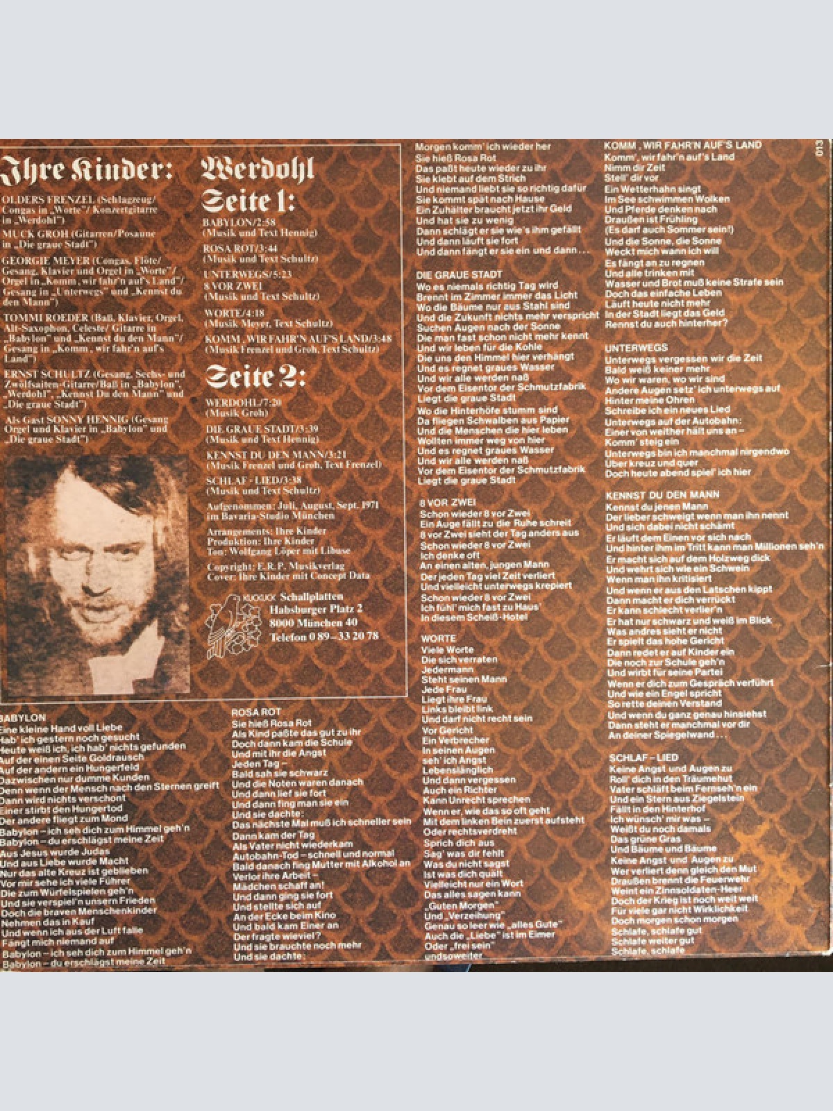 Vinyl / Ihre Kinder - Werdohl