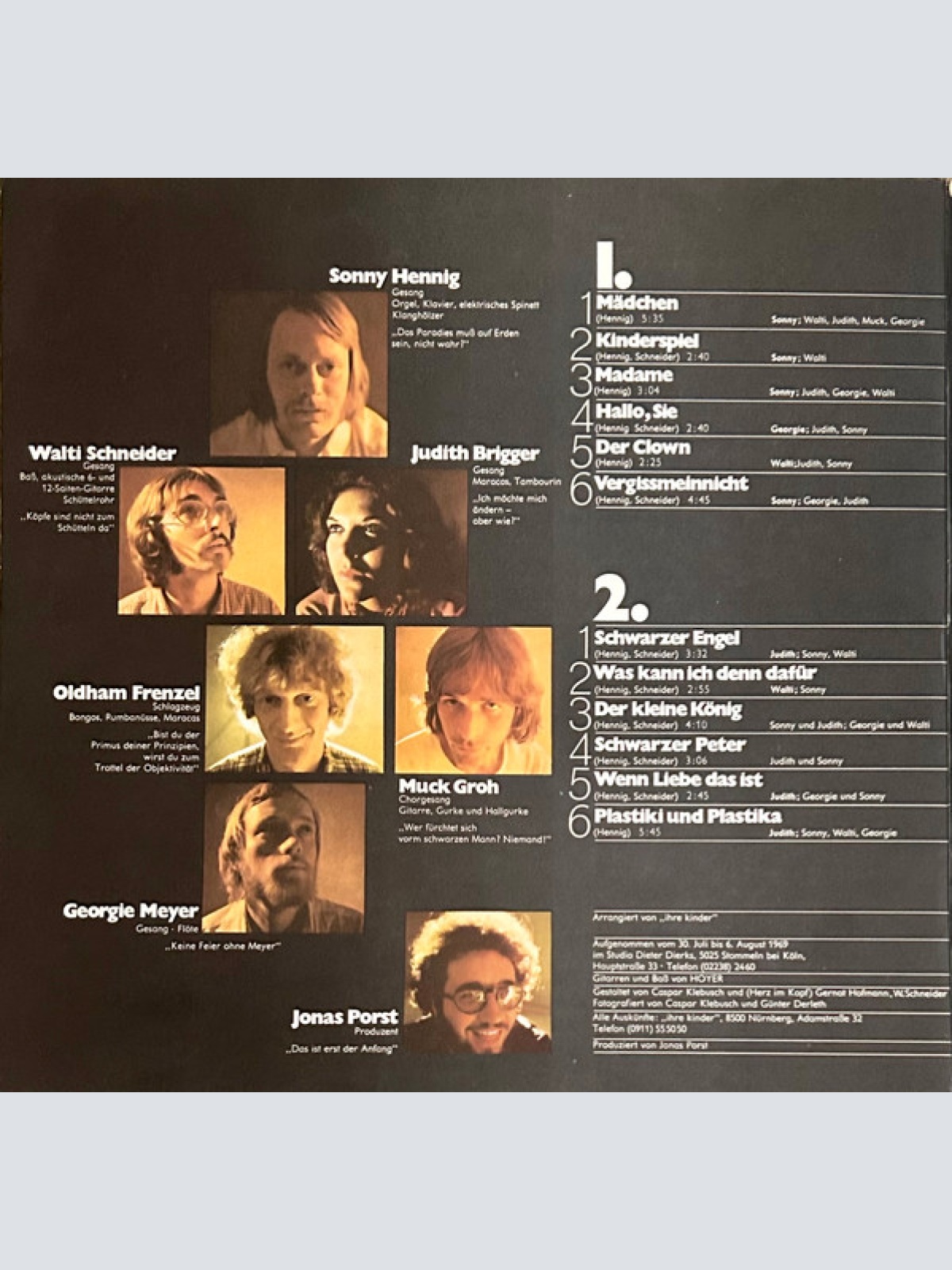 Vinyl / Ihre Kinder - ...Ihre Kinder