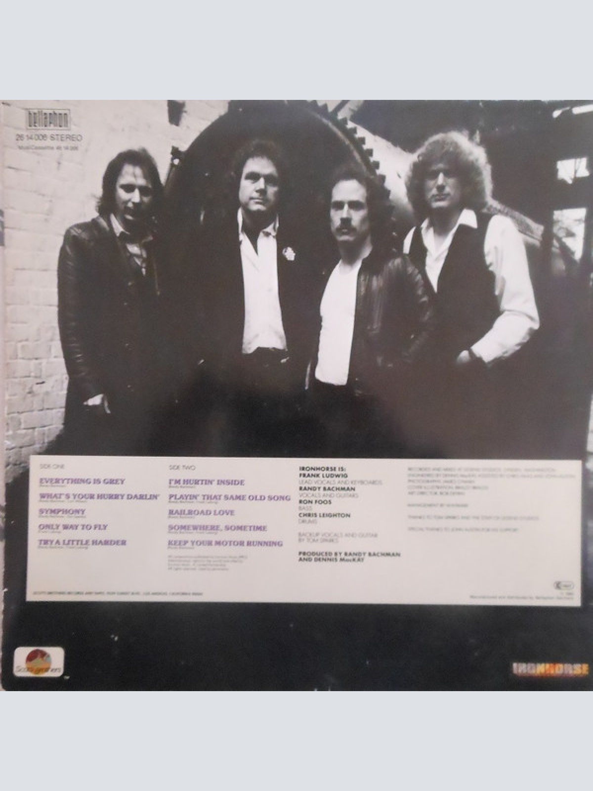 Vinyl / Ironhorse - Everything Is Grey