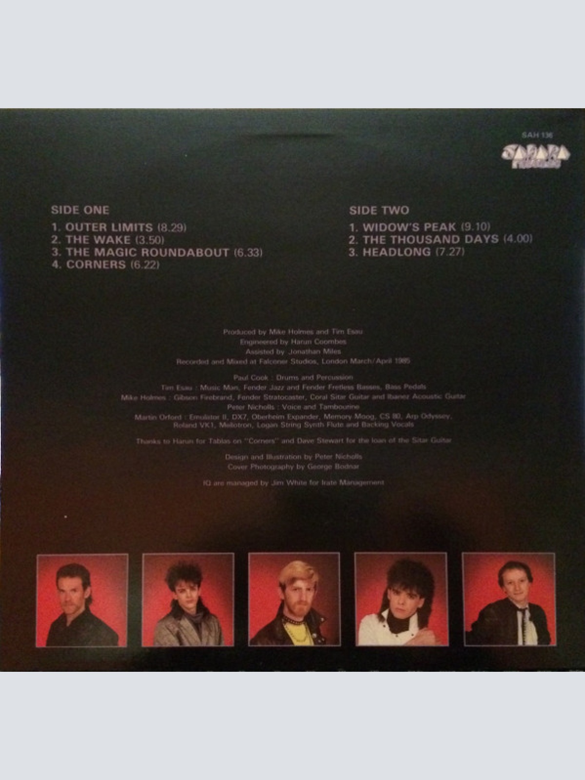 Vinyl / IQ (7) - The Wake