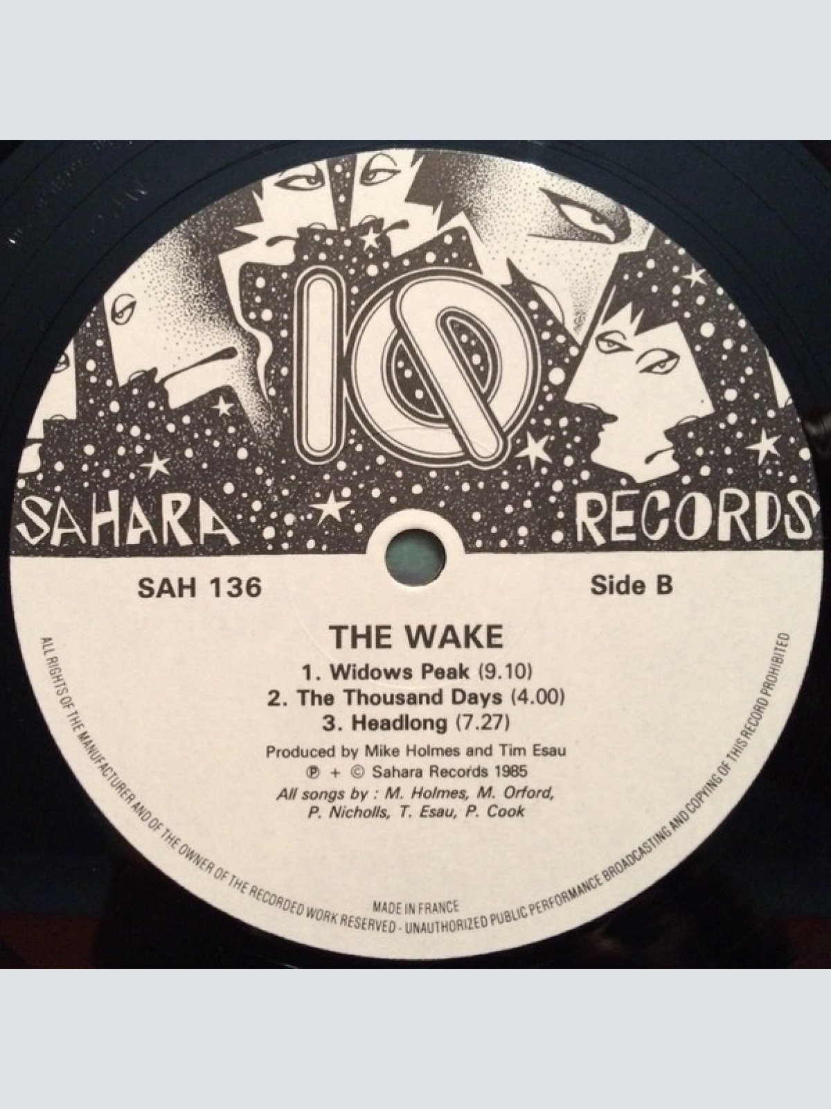 Vinyl / IQ (7) - The Wake