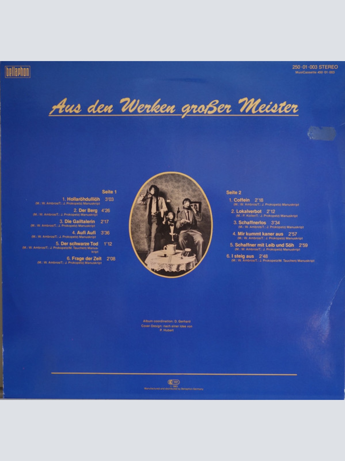 Vinyl / W. Ambros* - Die Besten Lieder Aus Watzmann, Augustin Und Schaffnerlos