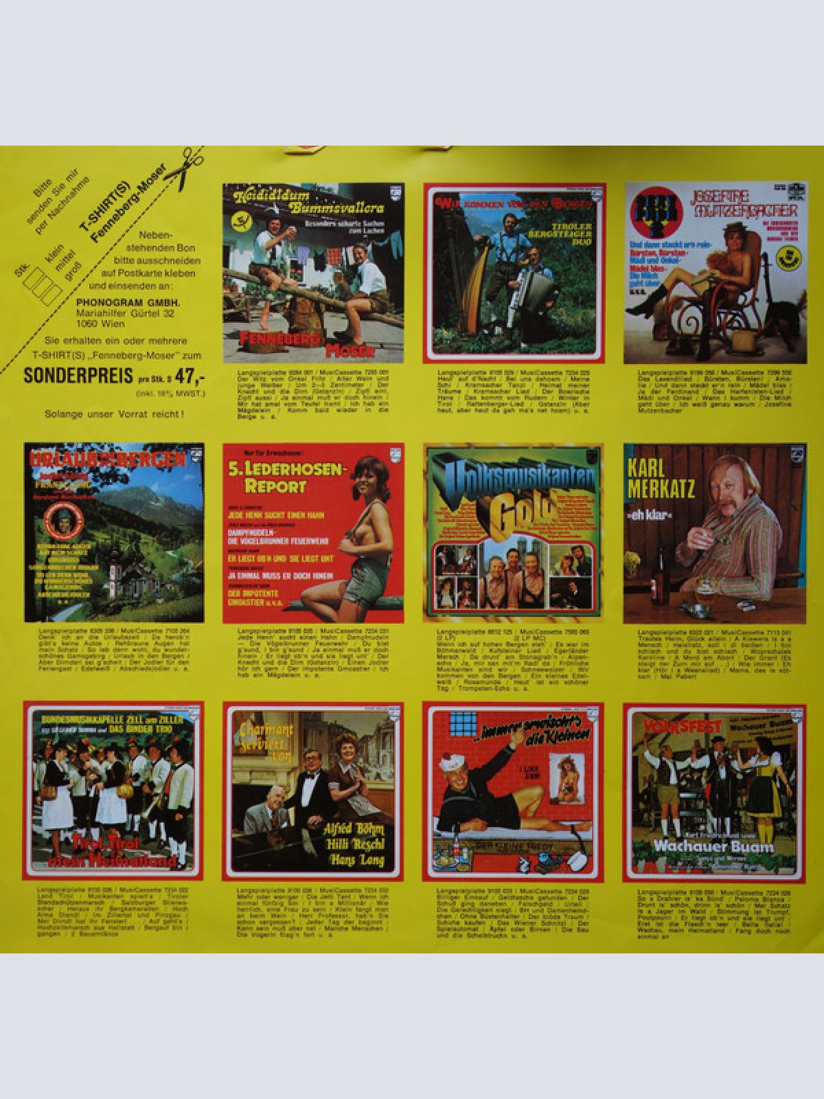 Vinyl / Dei 2 Tiroler Fenneberg & Moser* - Die 2 Tiroler Drahn Auf