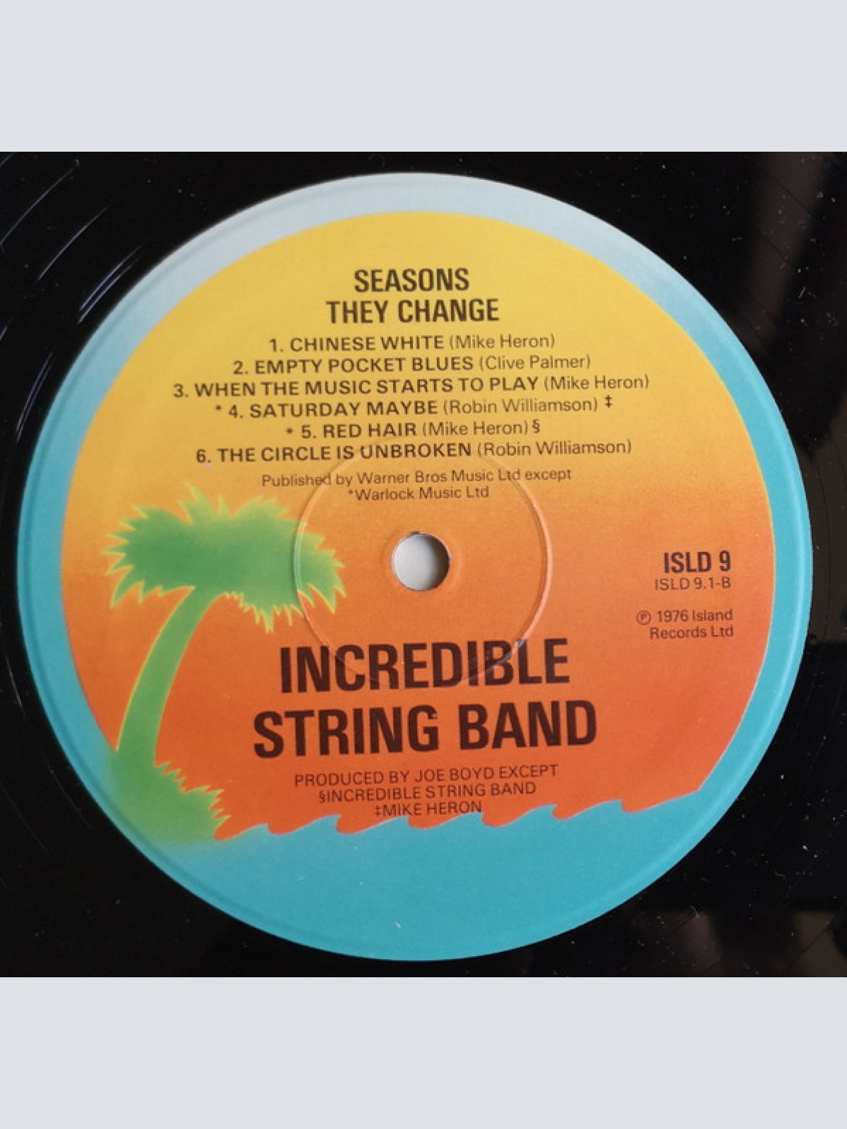 Vinyl / The Incredible String Band - Seasons They Change