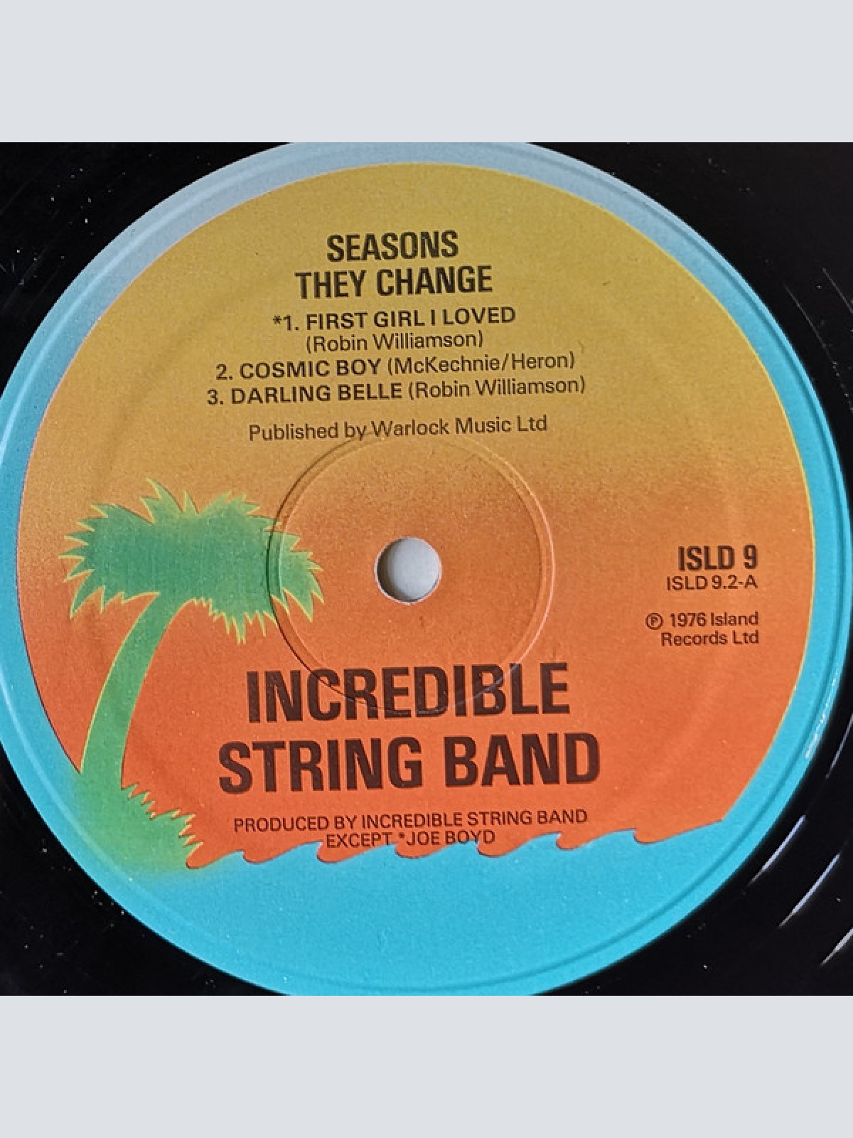 Vinyl / The Incredible String Band - Seasons They Change