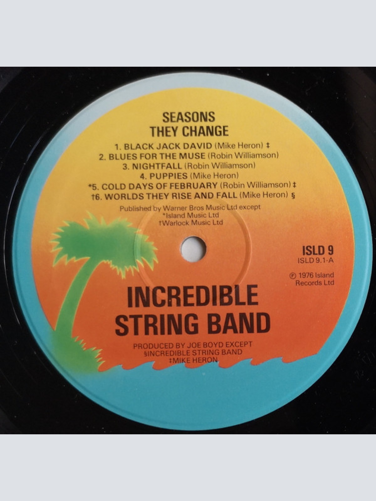 Vinyl / The Incredible String Band - Seasons They Change