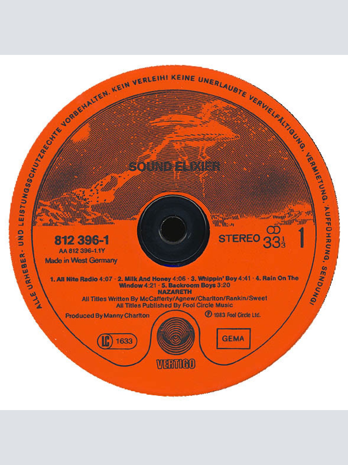 Vinyl / Nazareth (2) - Sound Elixir