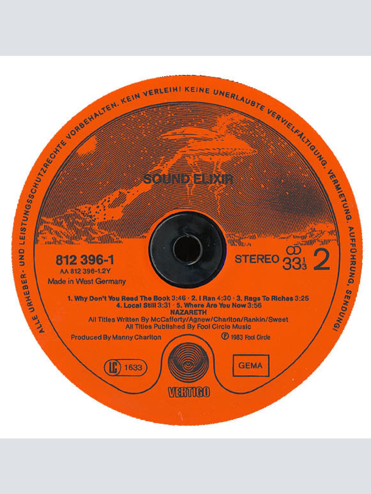 Vinyl / Nazareth (2) - Sound Elixir