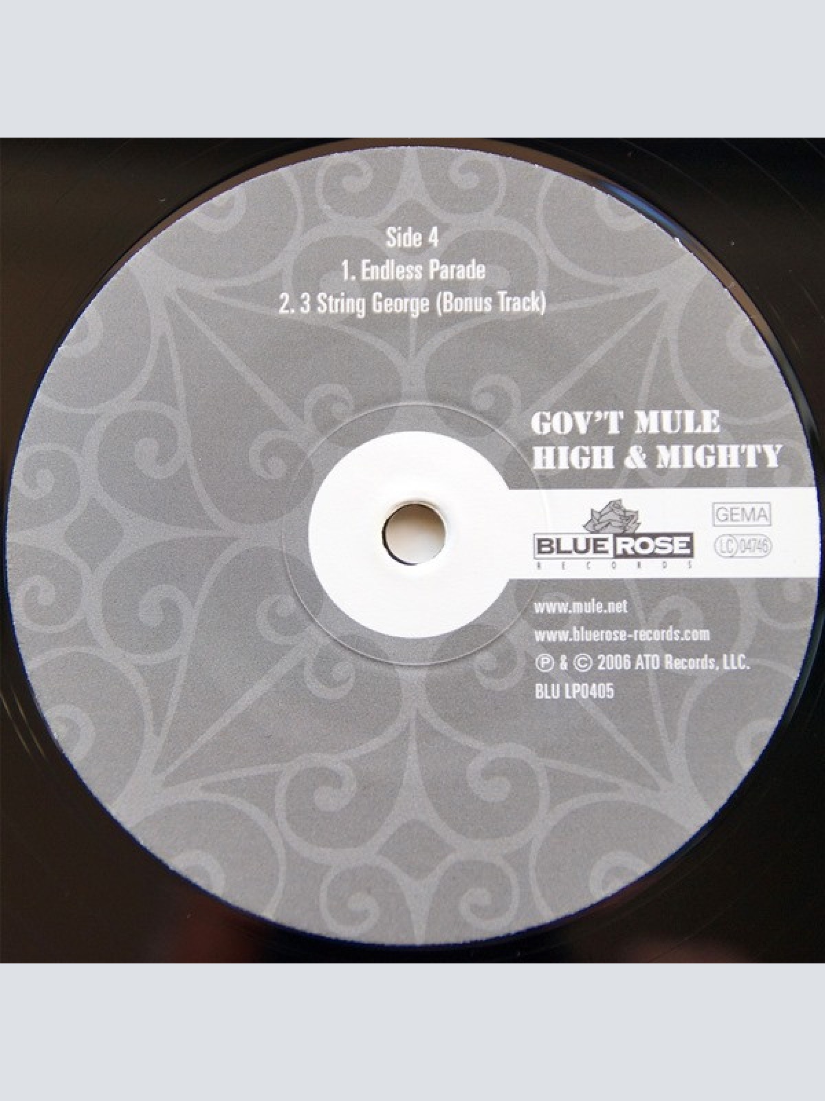 Vinyl / Gov't Mule - High & Mighty