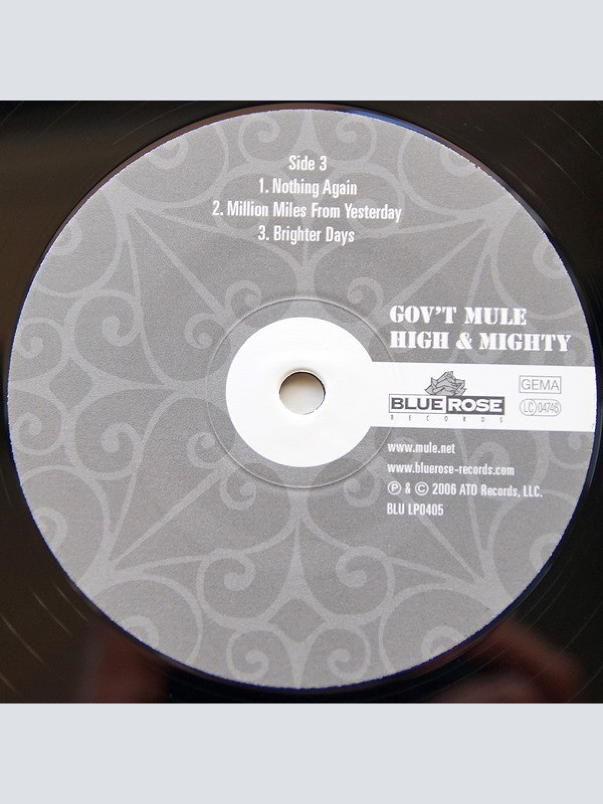 Vinyl / Gov't Mule - High & Mighty