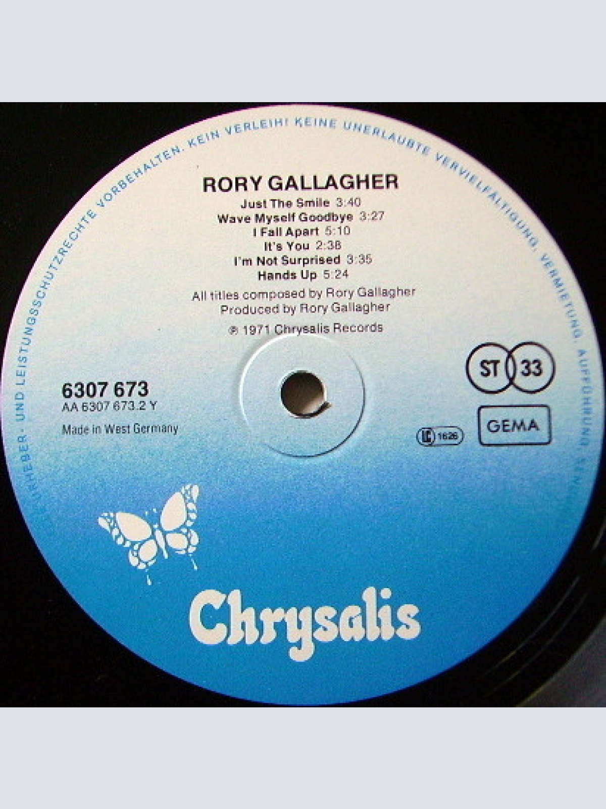 Vinyl / Rory Gallagher - Rory Gallagher