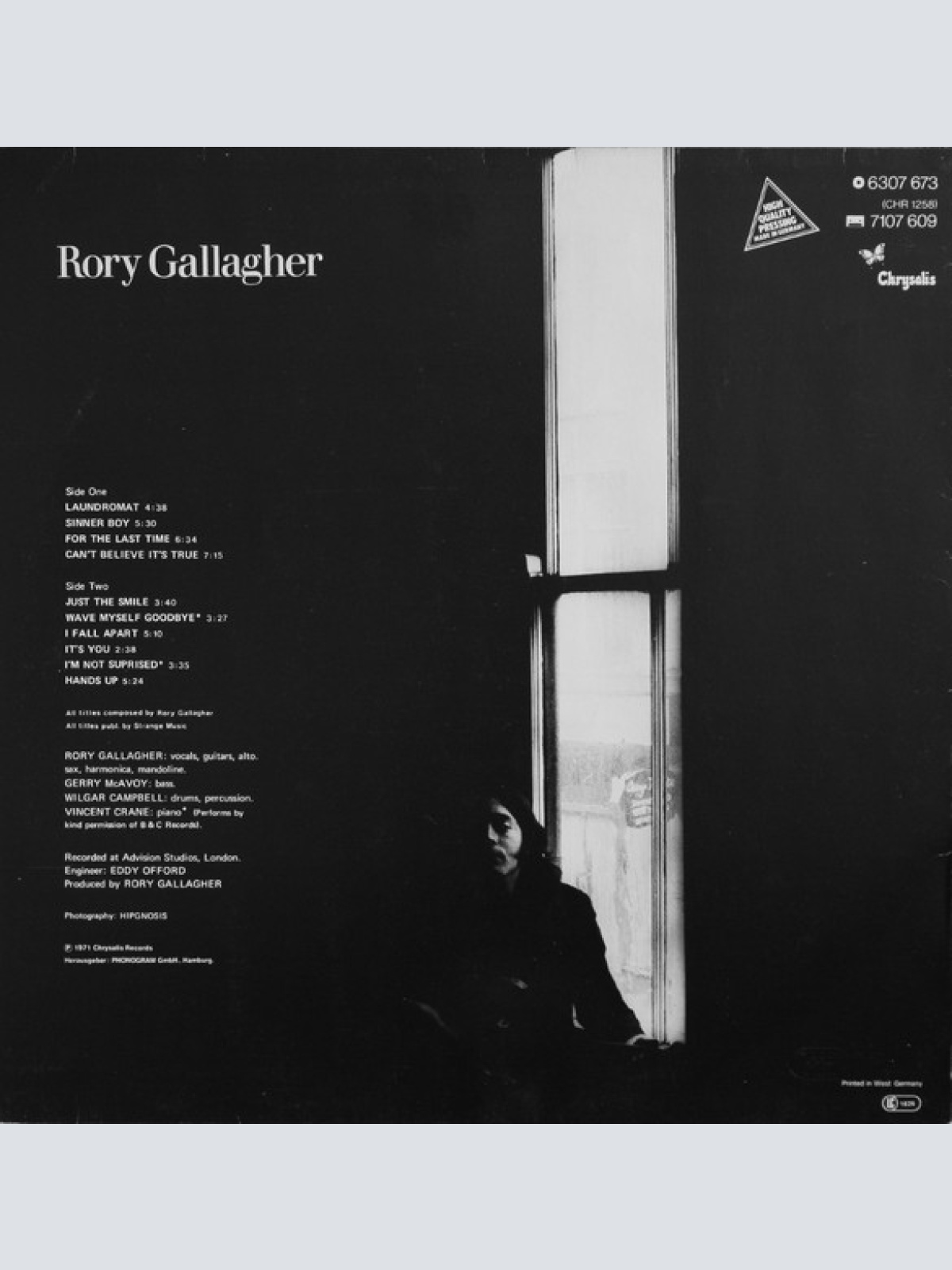 Vinyl / Rory Gallagher - Rory Gallagher