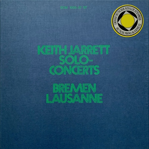 Vinyl / Keith Jarrett - Solo Concerts: Bremen / Lausanne