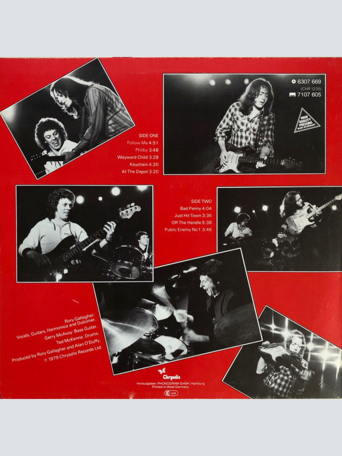 Vinyl / Rory Gallagher - Top Priority