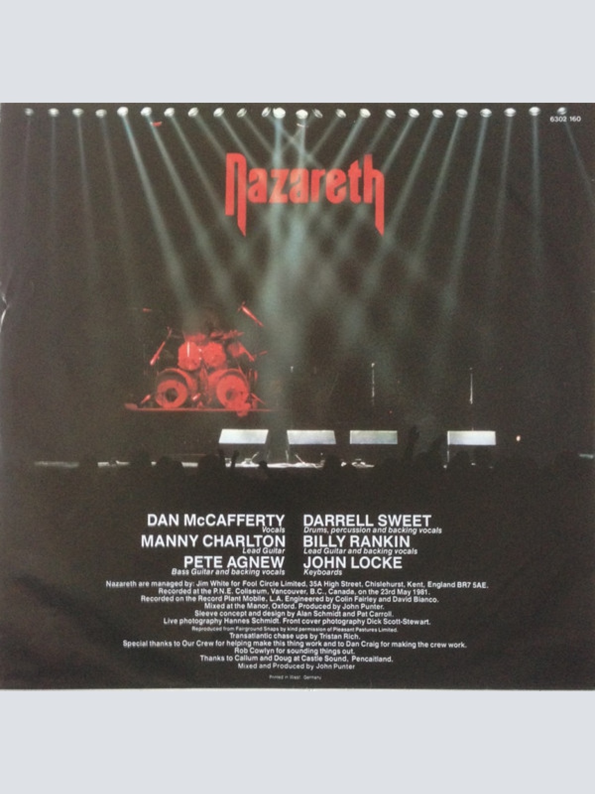 Vinyl / Nazareth (2) - 'Snaz