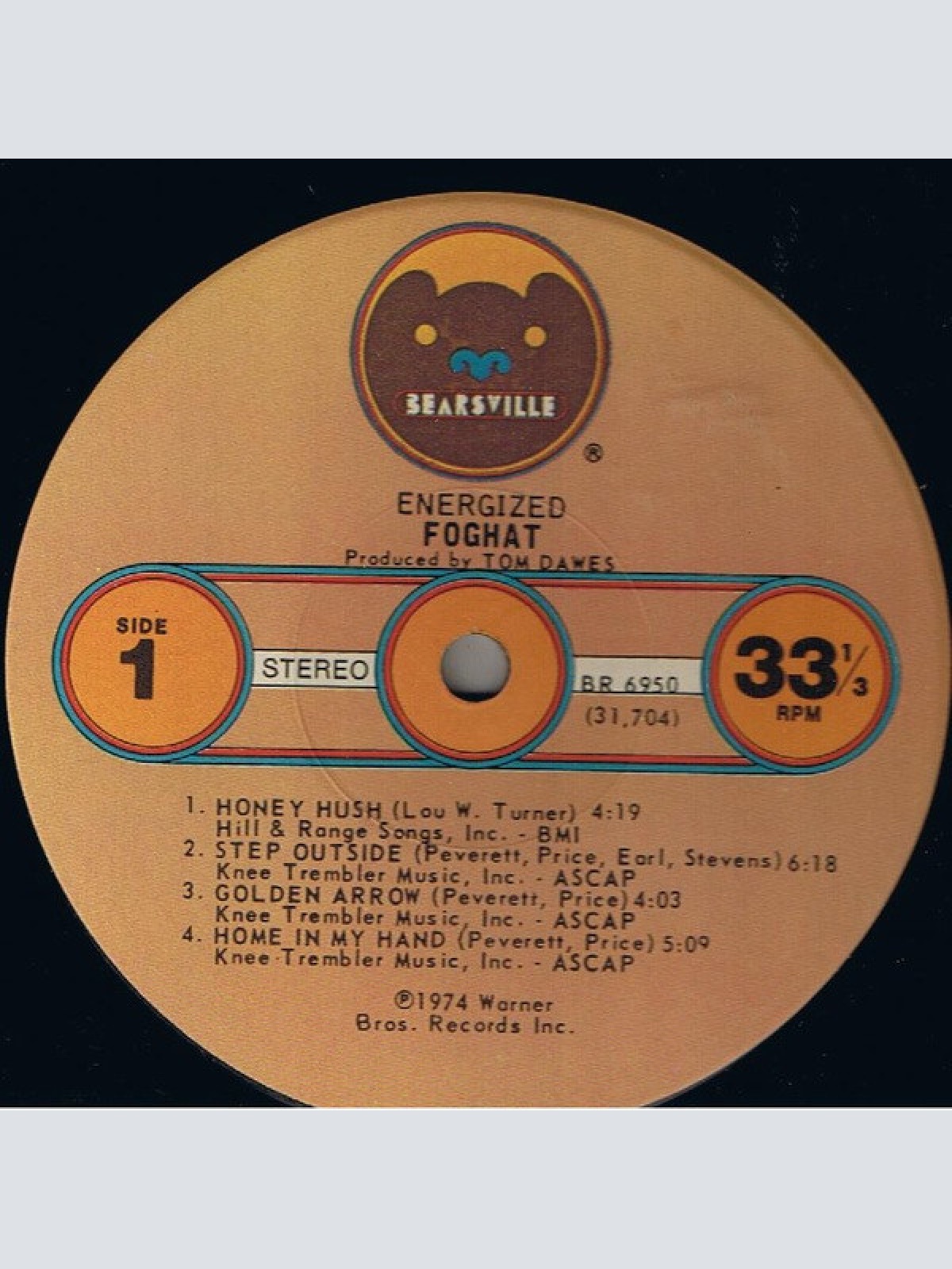 Vinyl / Foghat - Energized