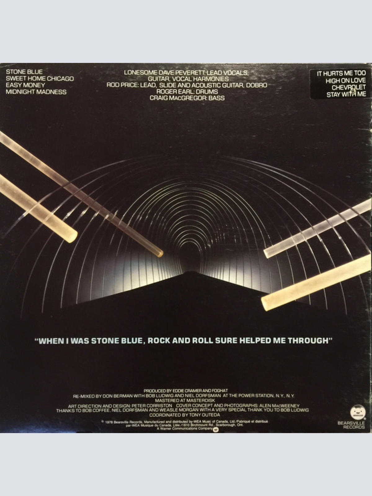 Vinyl / Foghat - Stone Blue