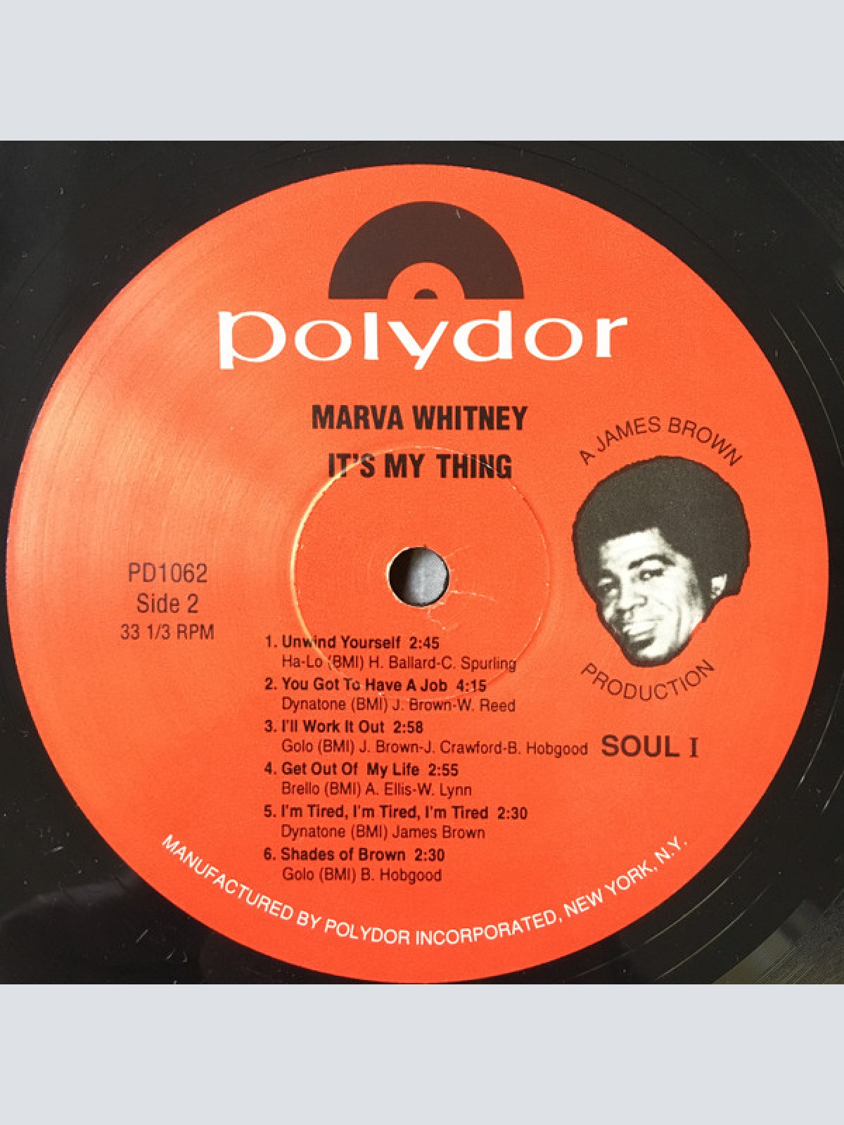 Vinyl / Marva Whitney - It's My Thing