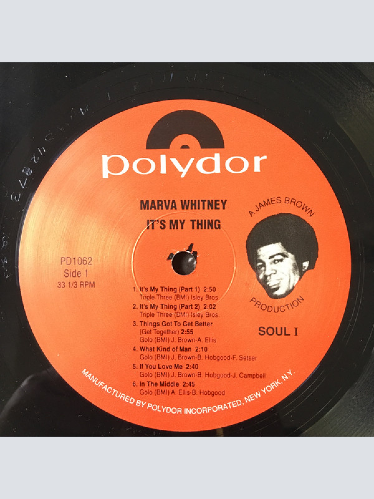 Vinyl / Marva Whitney - It's My Thing