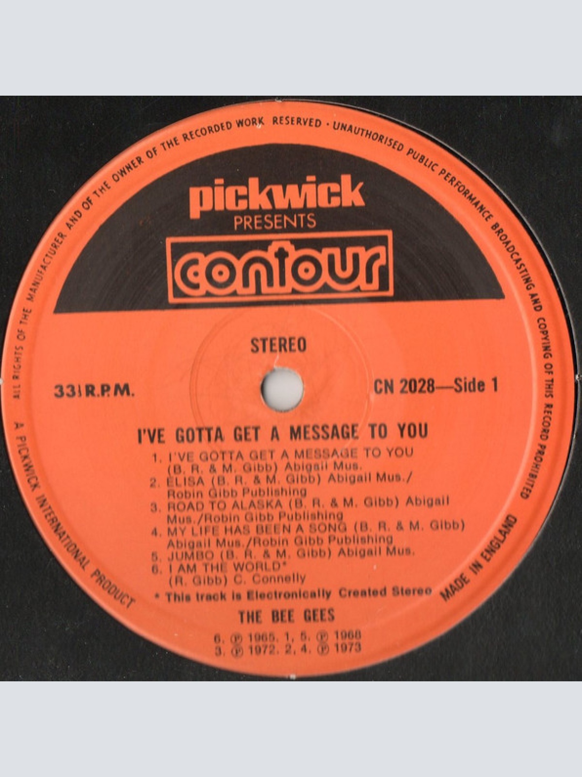 Vinyl / Bee Gees - Disco Oldies