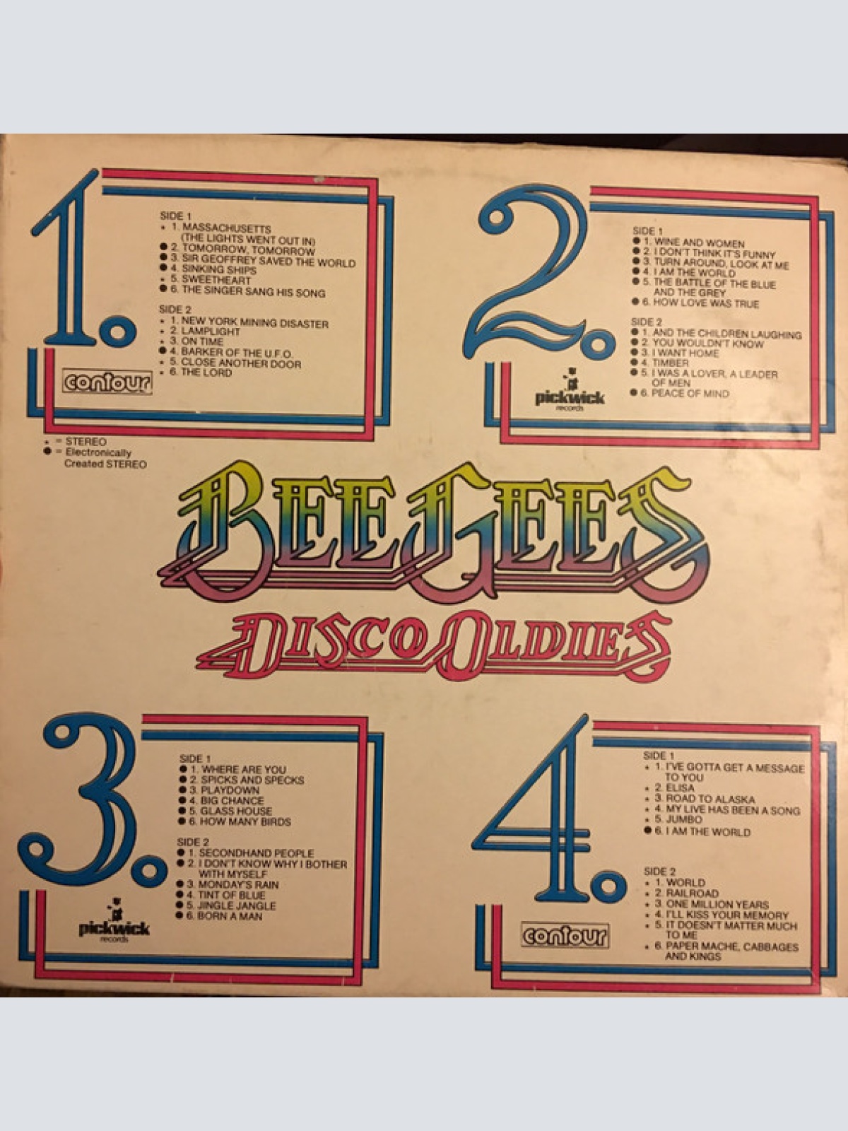 Vinyl / Bee Gees - Disco Oldies