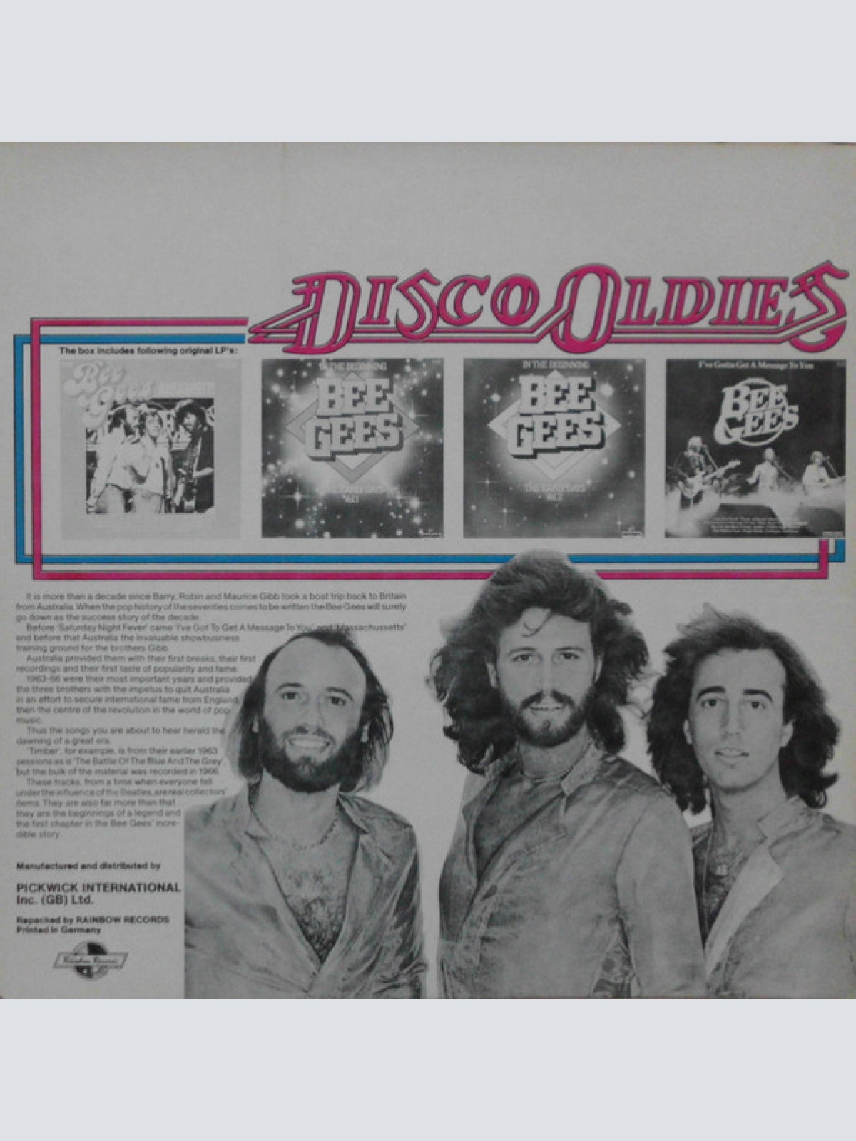 Vinyl / Bee Gees - Disco Oldies