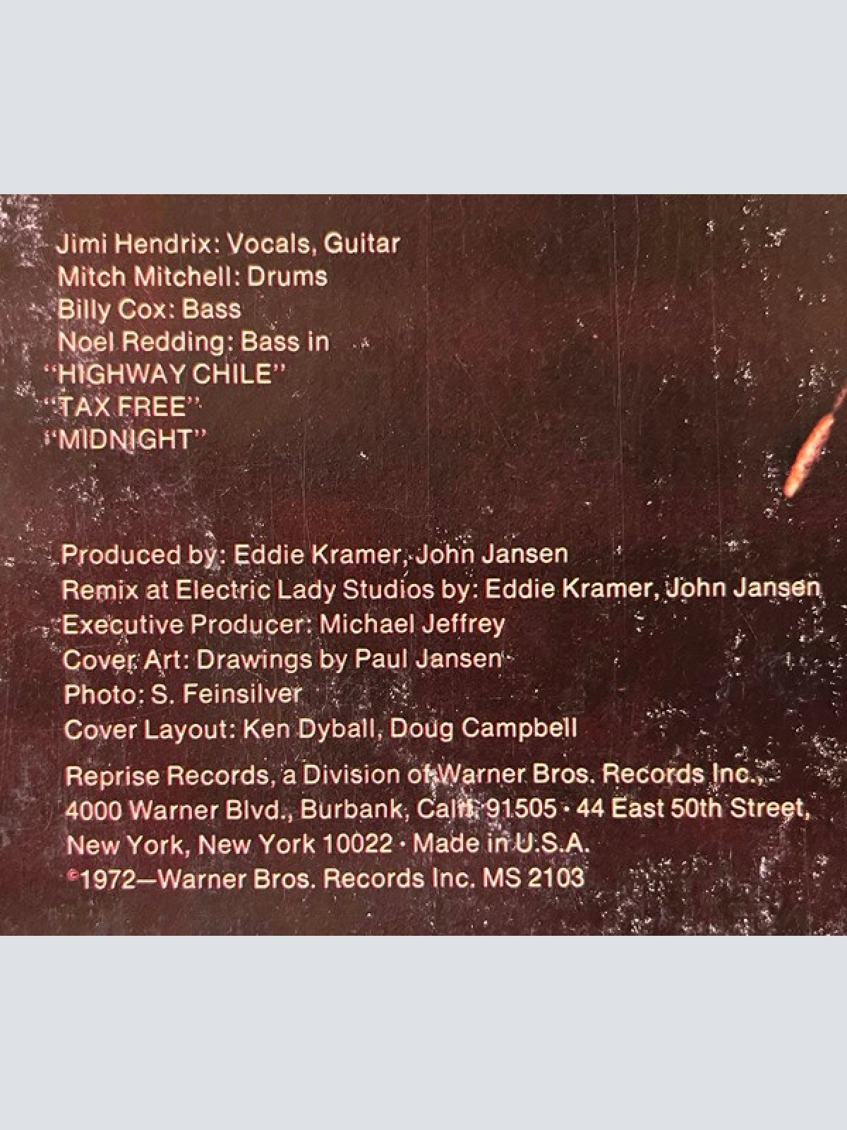 Vinyl / Jimi Hendrix - War Heroes