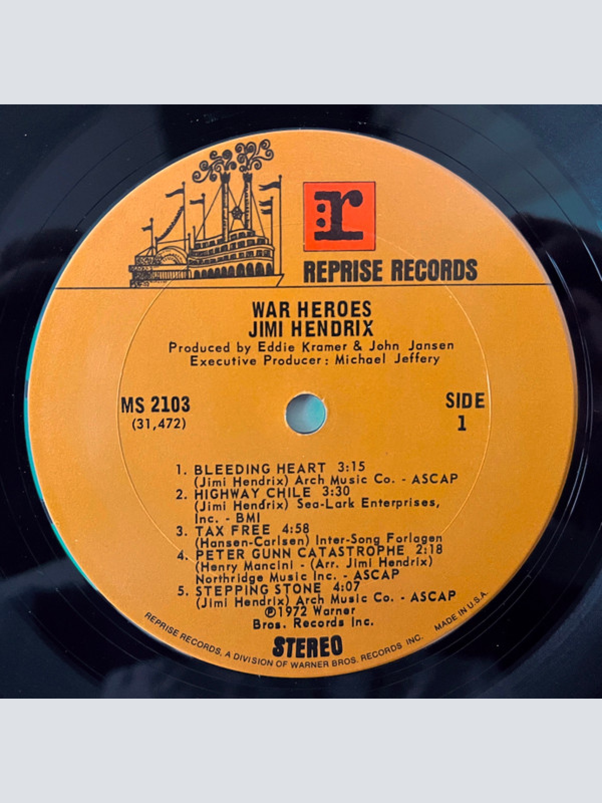 Vinyl / Jimi Hendrix - War Heroes