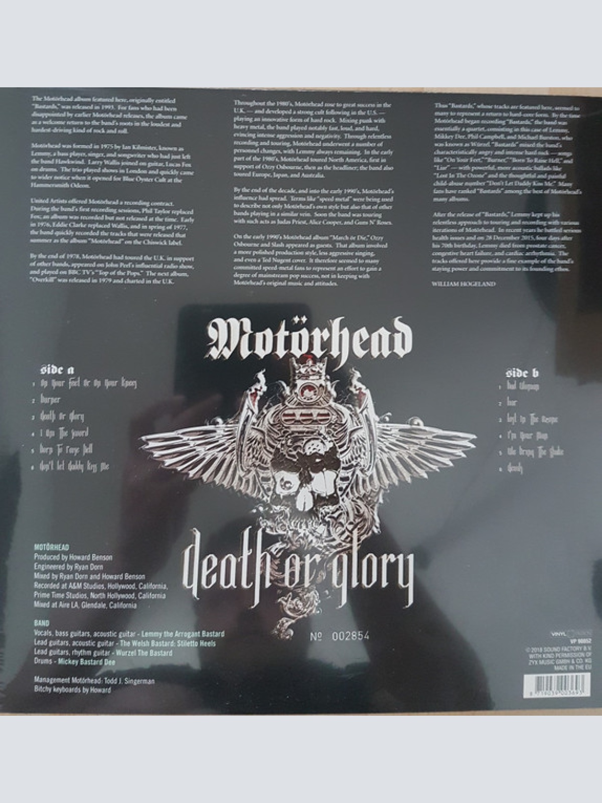 Vinyl / Motörhead - Death Or Glory